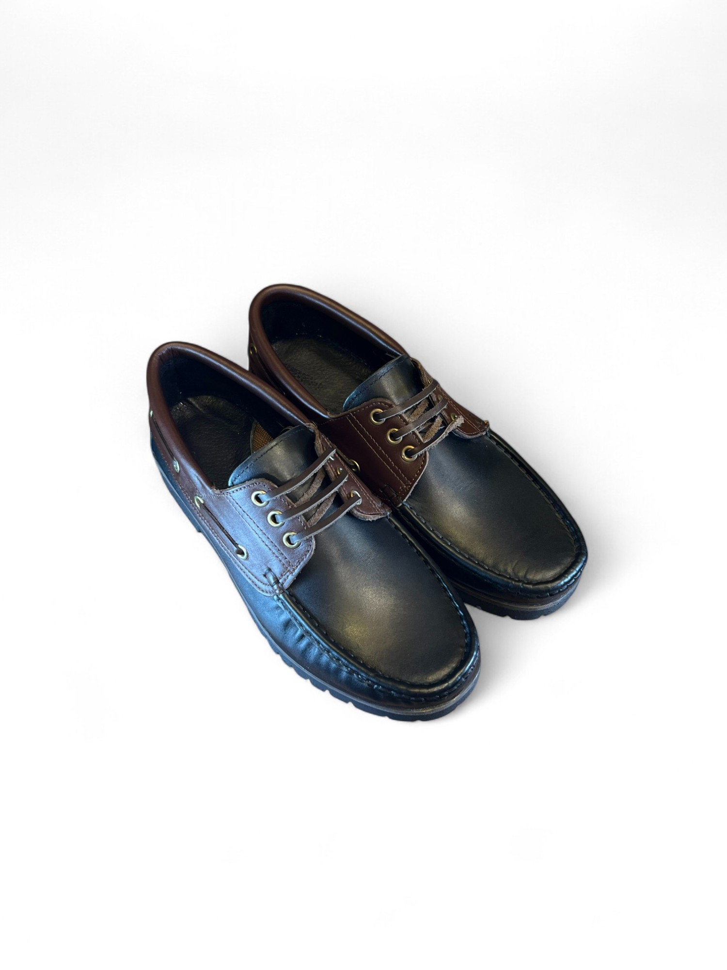 Hakiki Deri Lug Boat Shoe Erkek Ayakkabısı