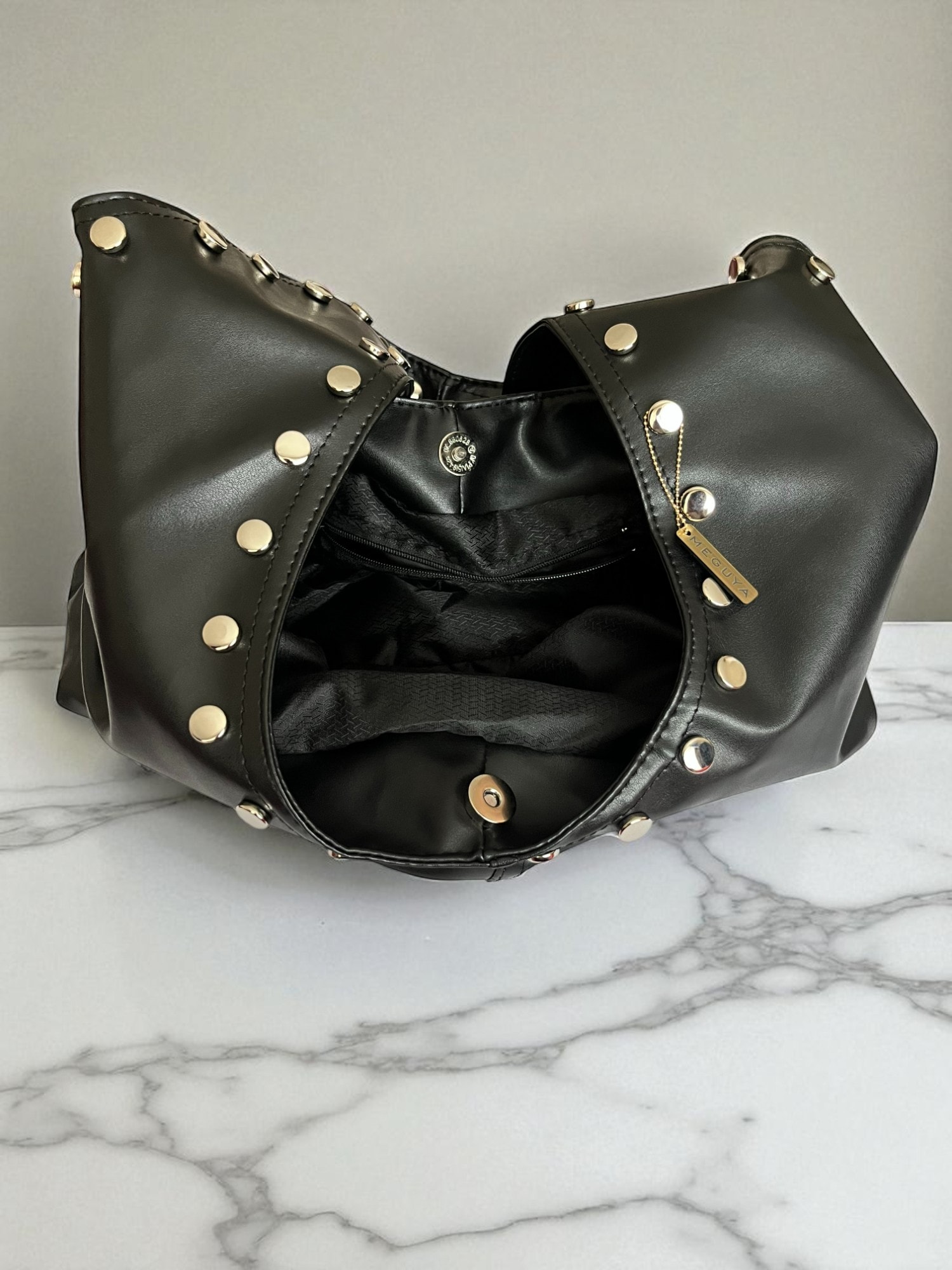 Meguya Studded Kadın Omuz ve El Çantası