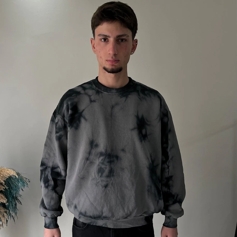 Batik Wash Oversize Sweatshirt G10100