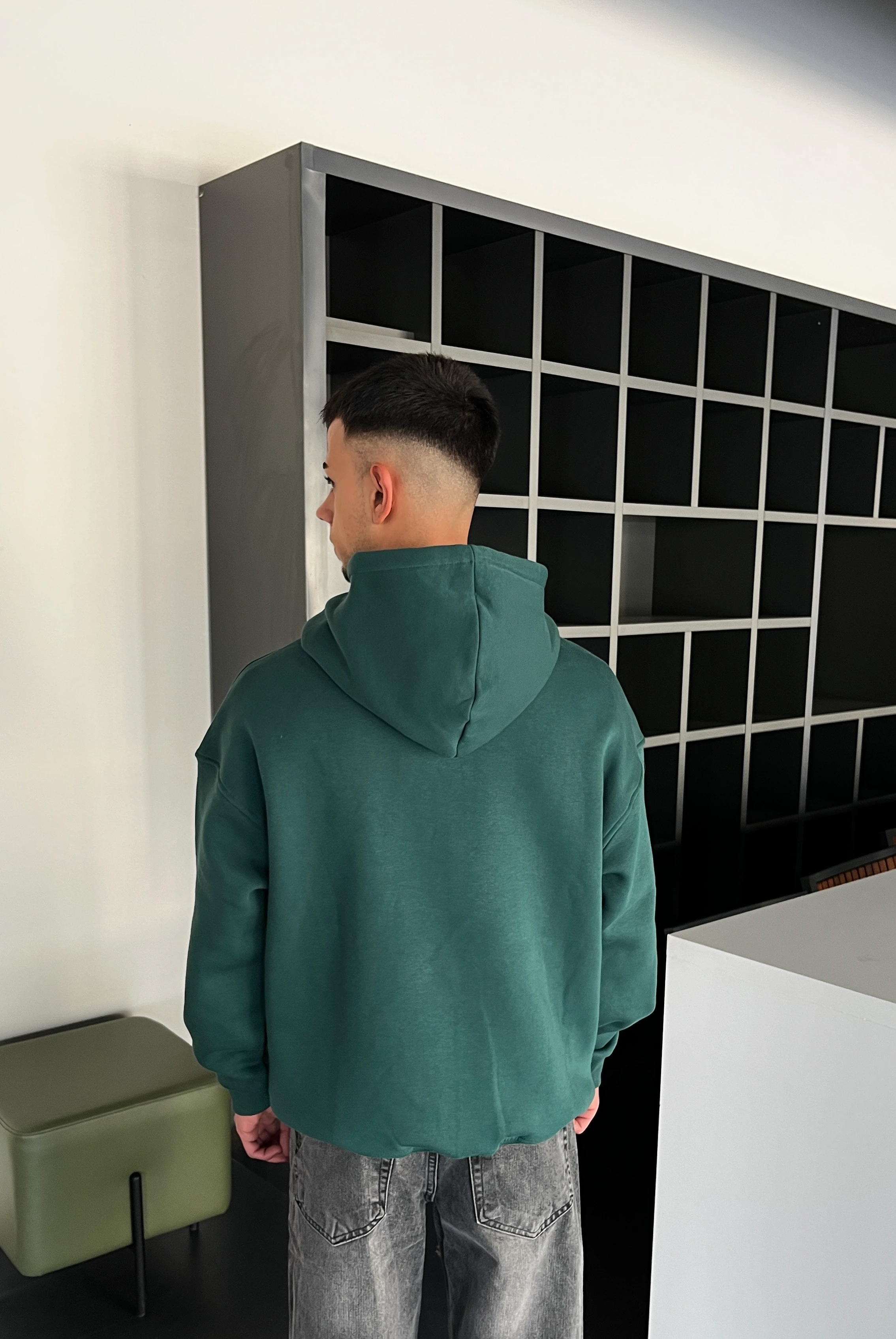 Ghost Basic Oversize Yeşil Sweatshirt G10151