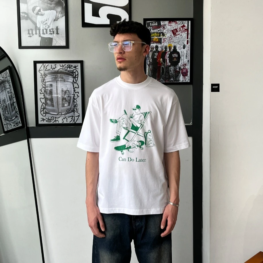 Premium CDL Baskılı Oversize Tişört G10113