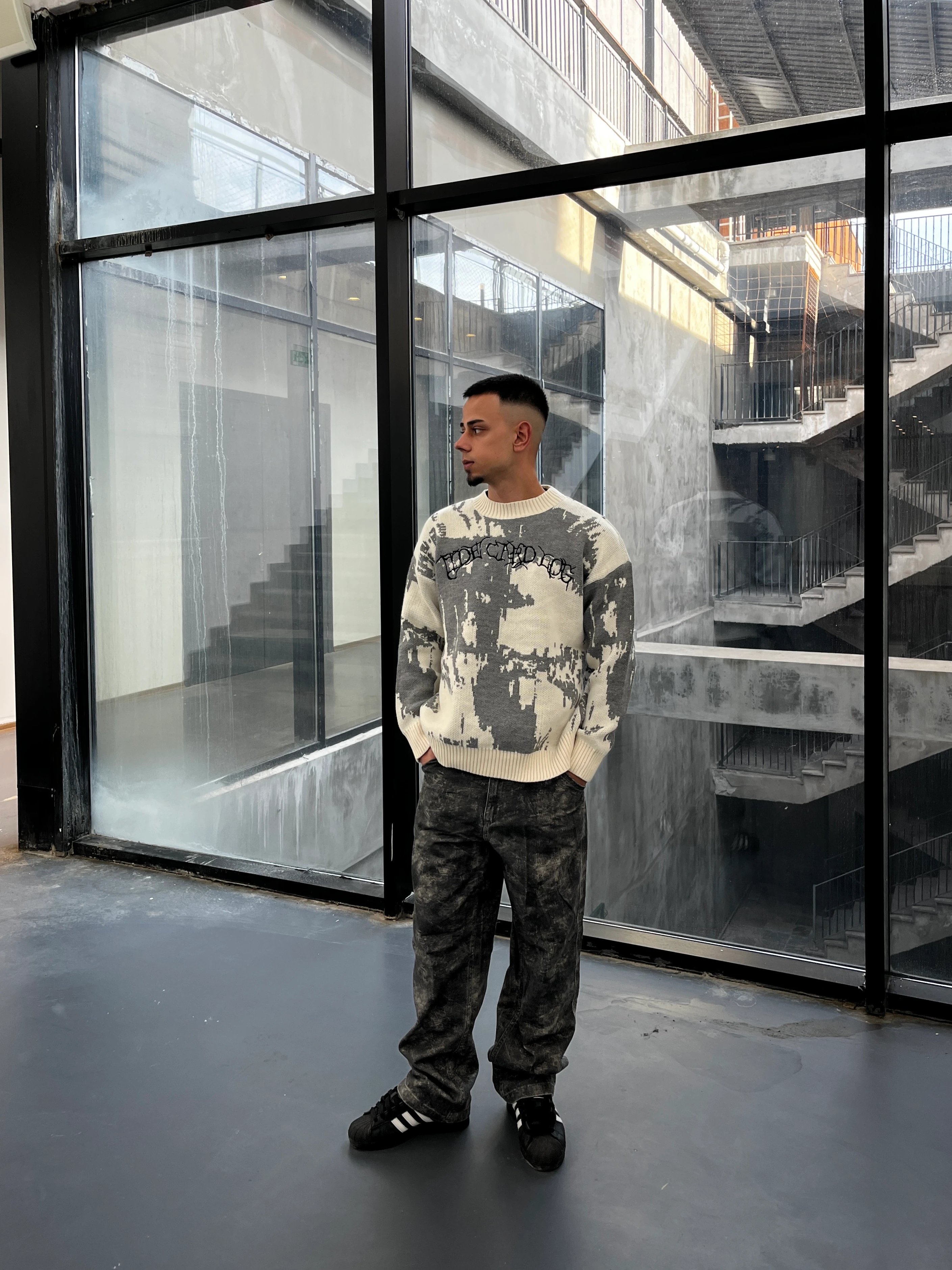 Premium Eskitme Detay Baggy Pantolon G10165