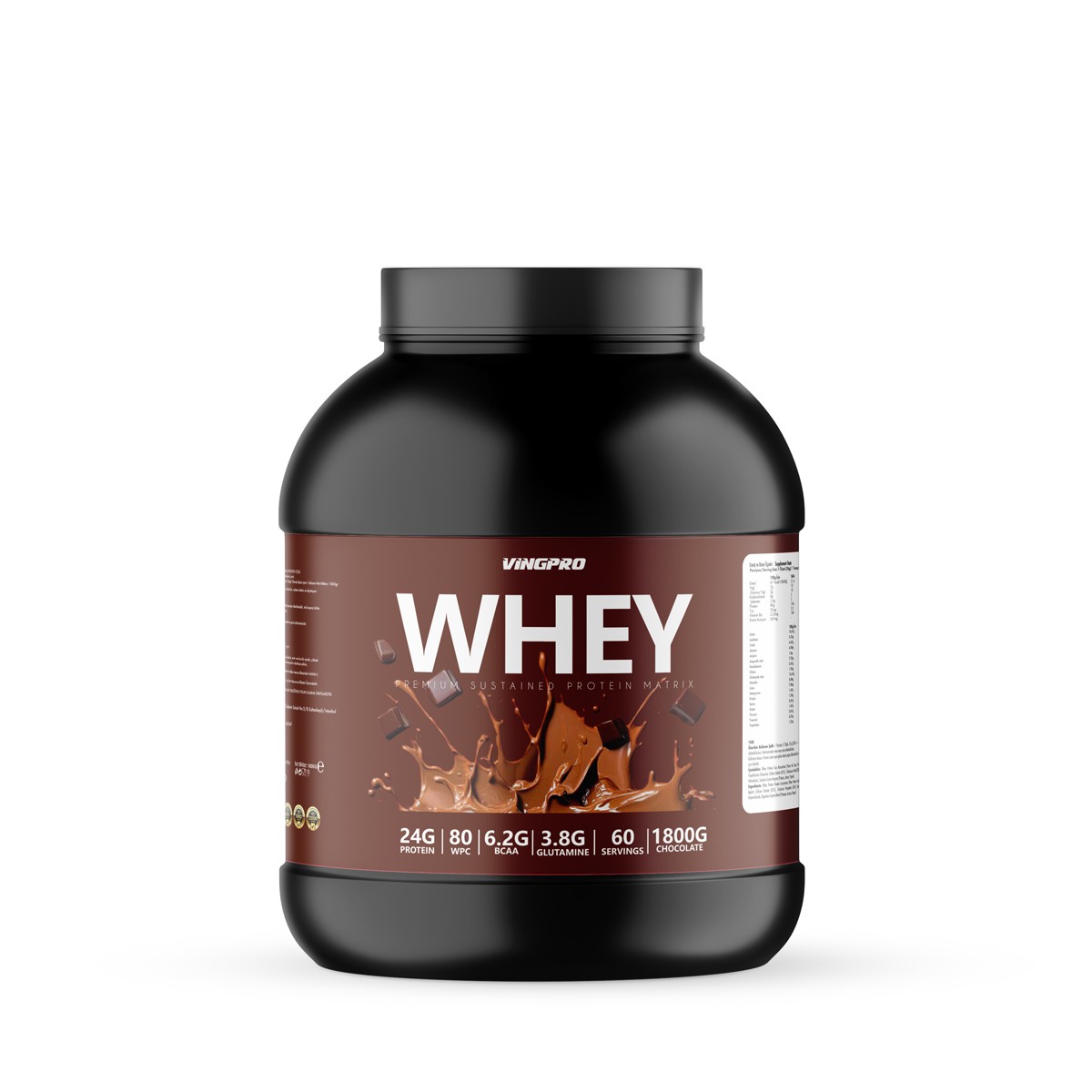 WHEY PROTEIN PRO WPC80 1800GR 60 SERVİS