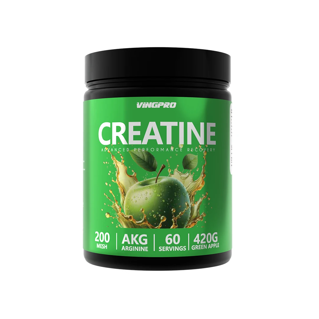 VİNGPRO CREATINE MONOHYDRATE 420 GR YEŞİL ELMA AROMALI 60 SERVİS