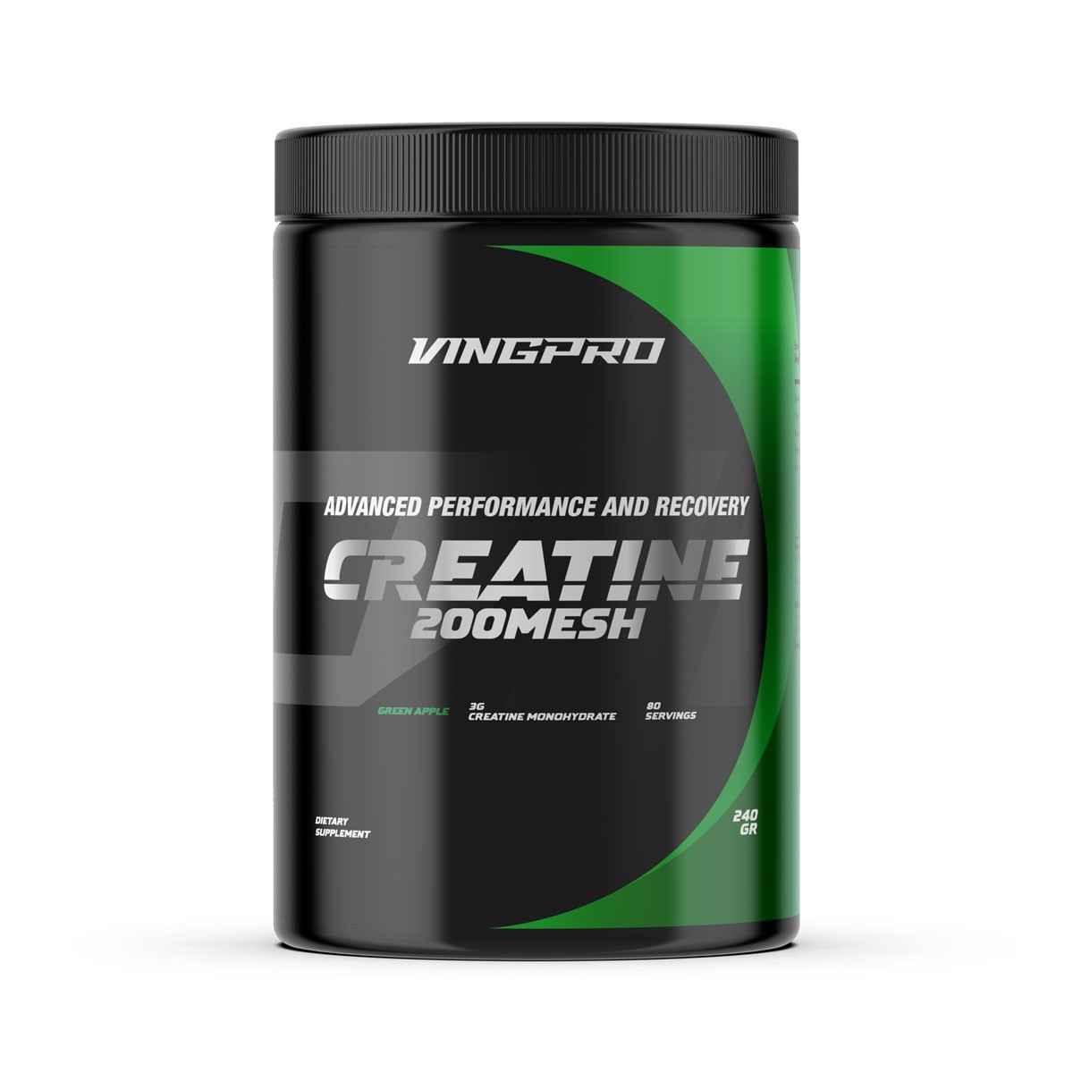 CREATINE 200 MESH 240 GR 80 SERVİS (YEŞİL ELMA)