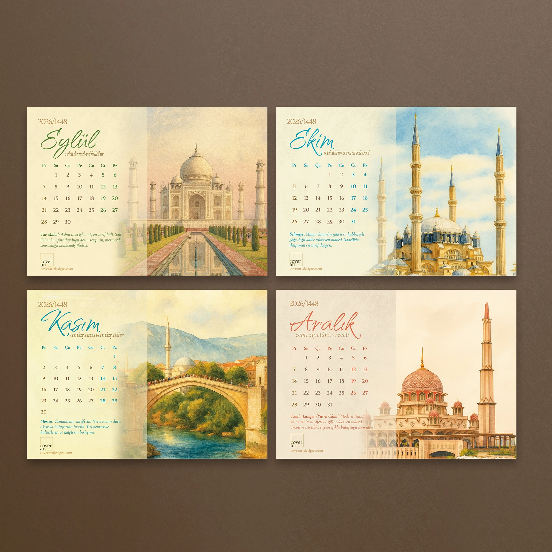 2026 Şehirler Takvimi