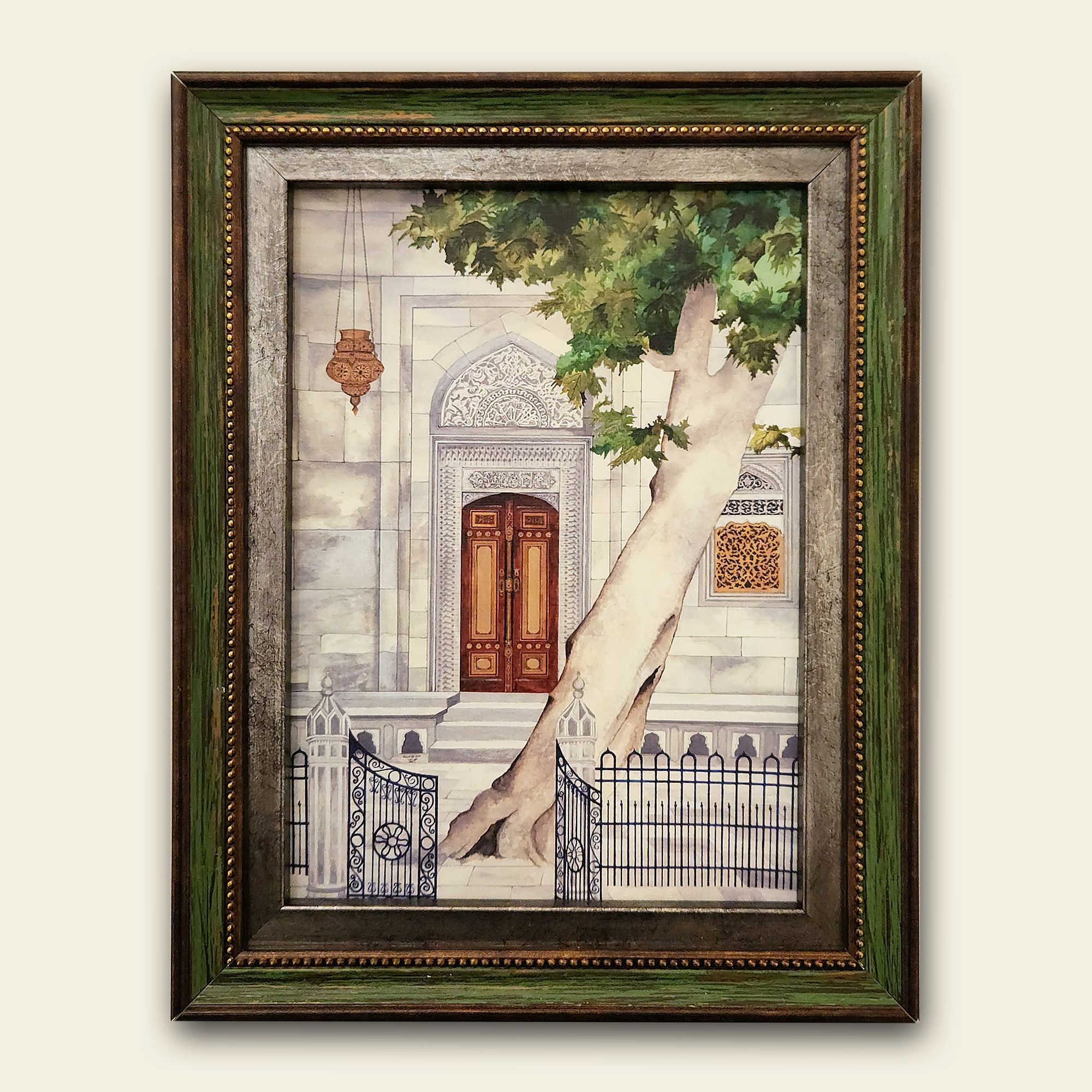 Ağaçlı Kapı Tablosu 