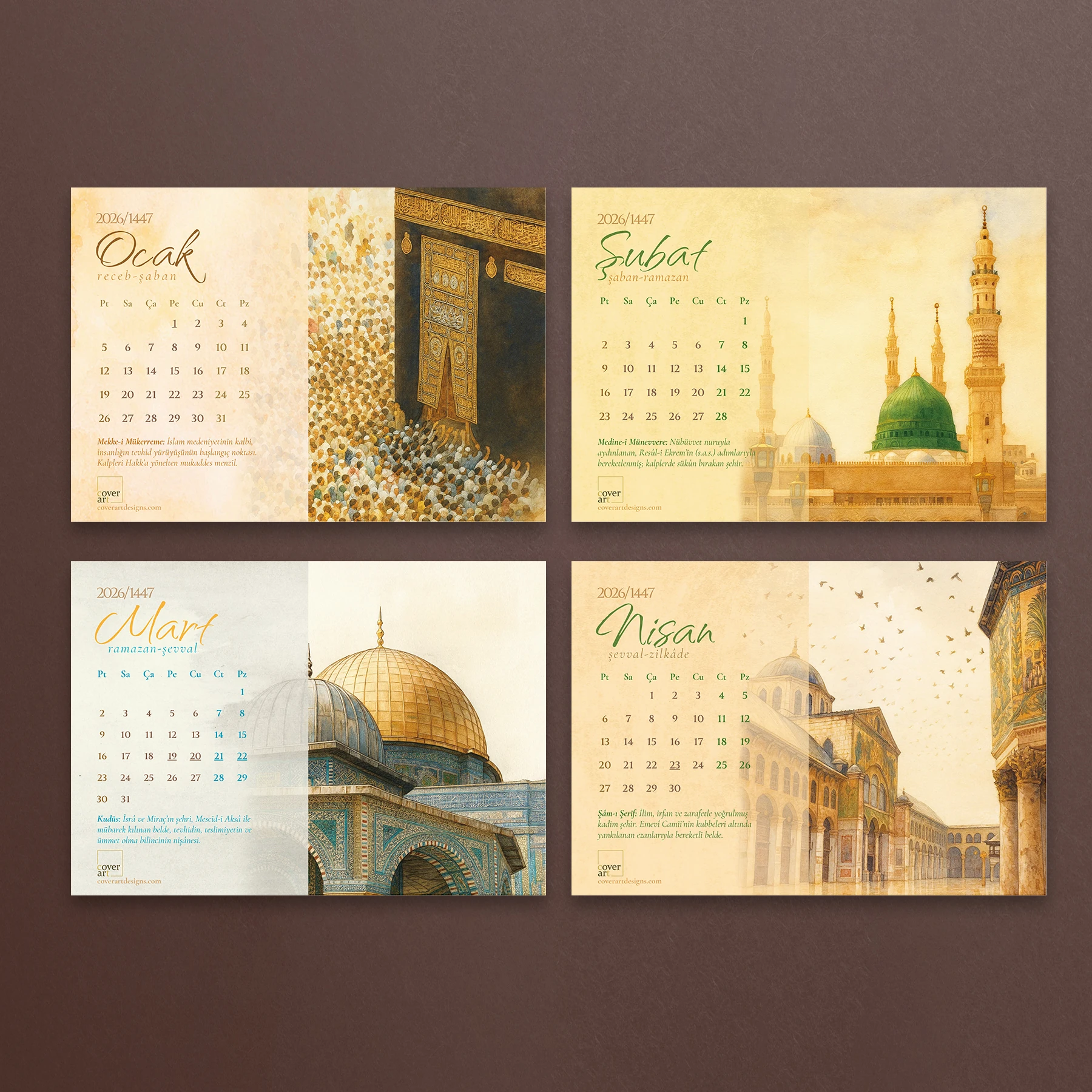 2026 Şehirler Takvimi