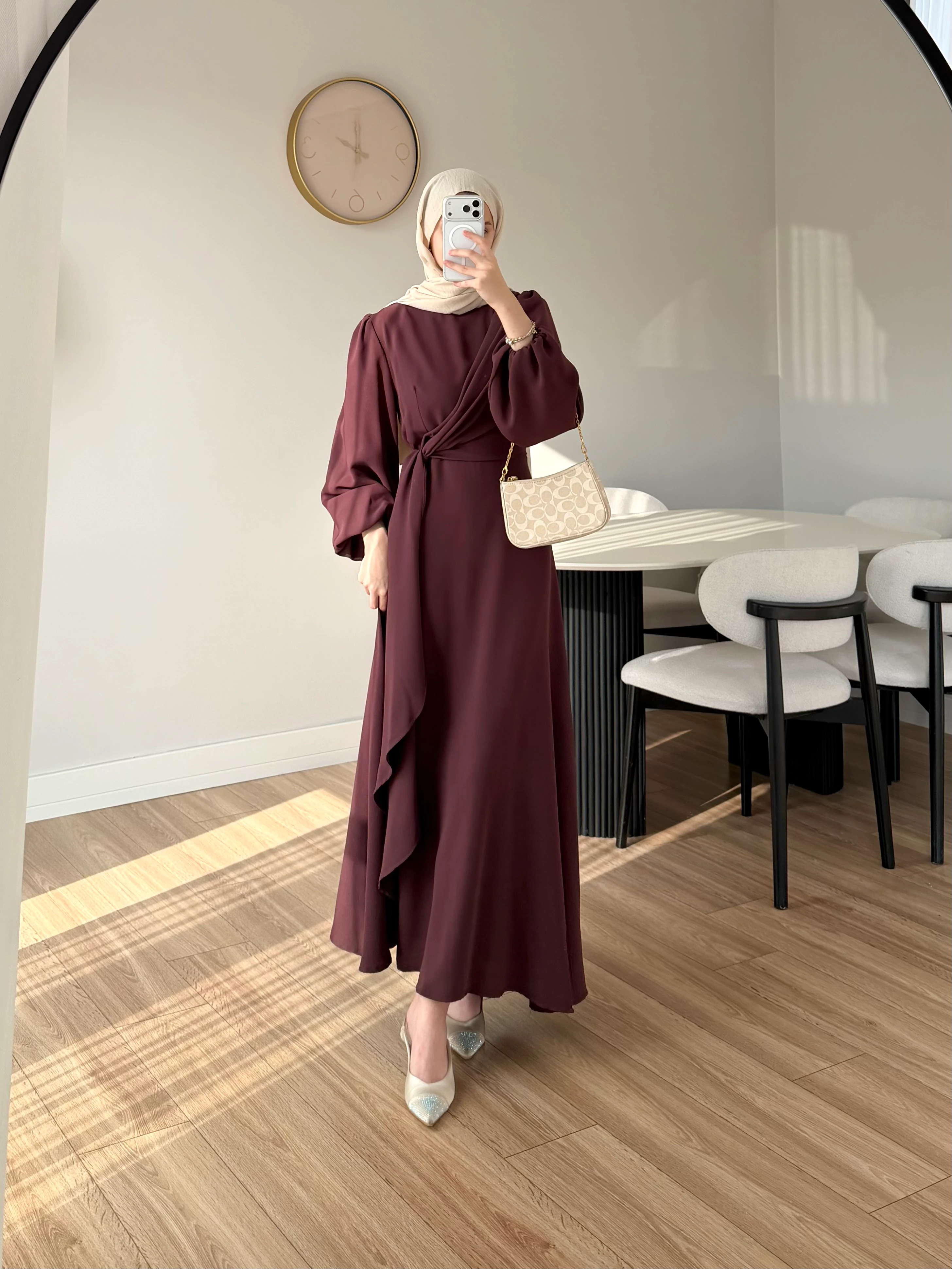 SOİNY ELBİSE GÜL KURUSU