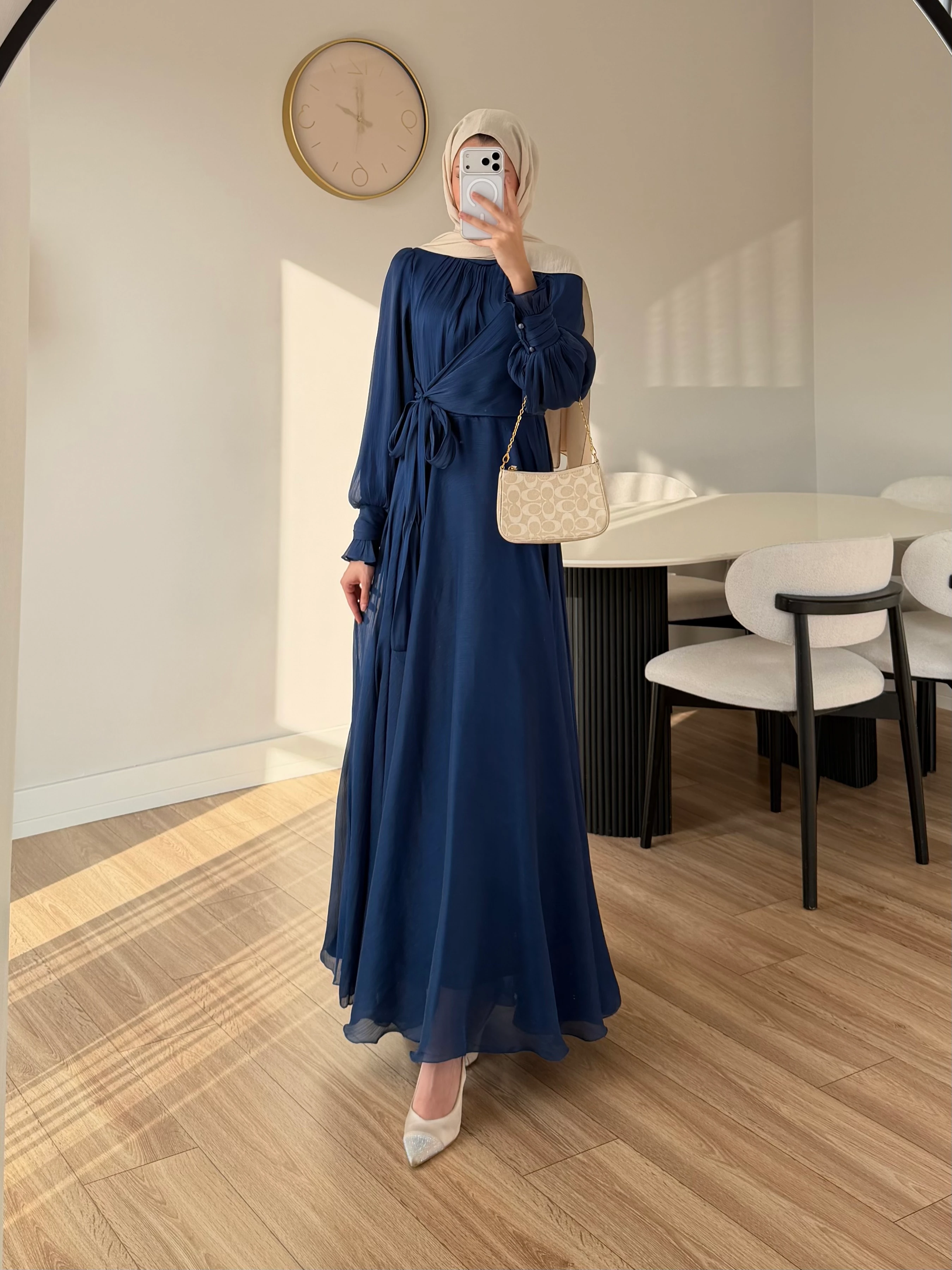 PELY ABİYE LACİVERT