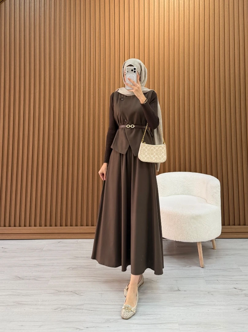 DENNY ETEKLİ TAKIM KAHVE