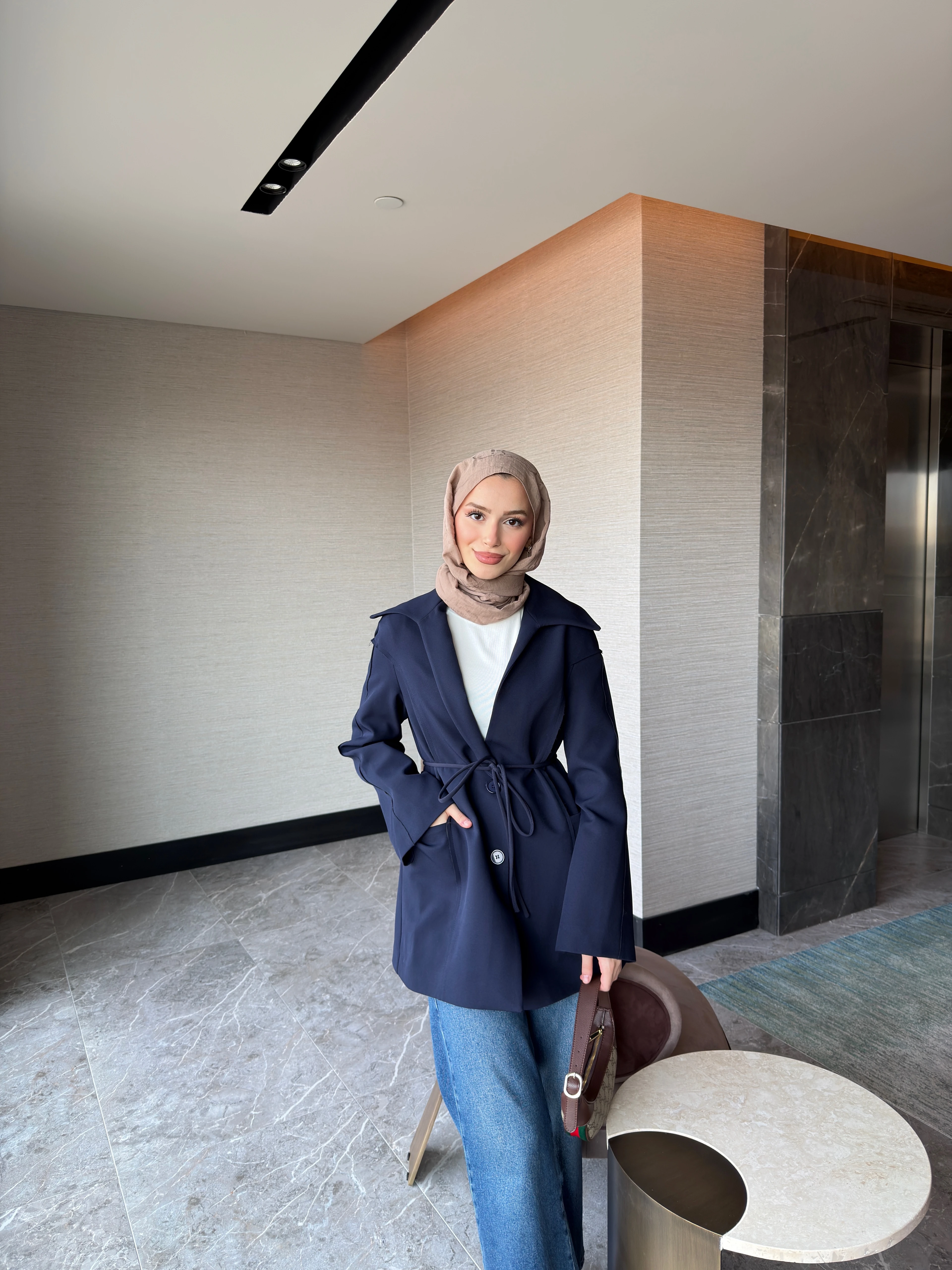 BLAZER CEKET LACİVERT