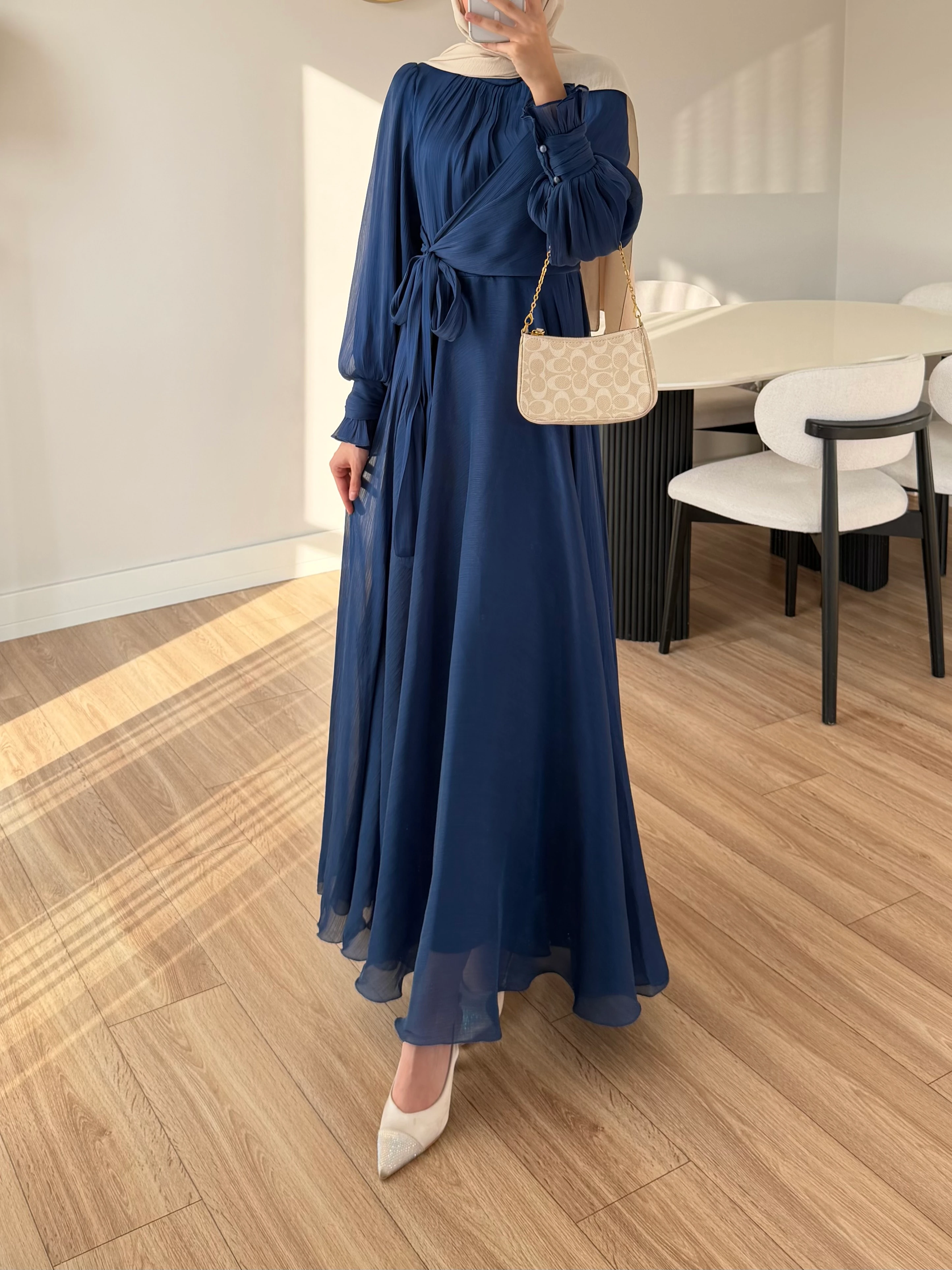 PELY ABİYE LACİVERT