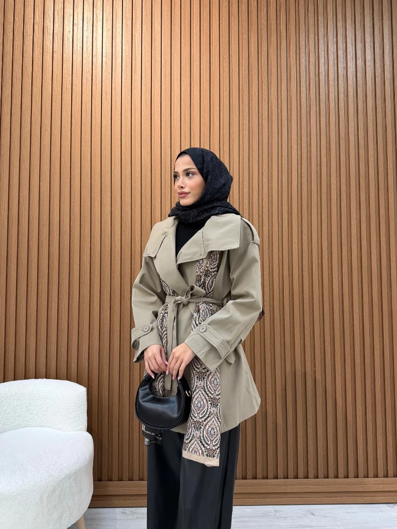 FOOP TRENÇKOT VİZON