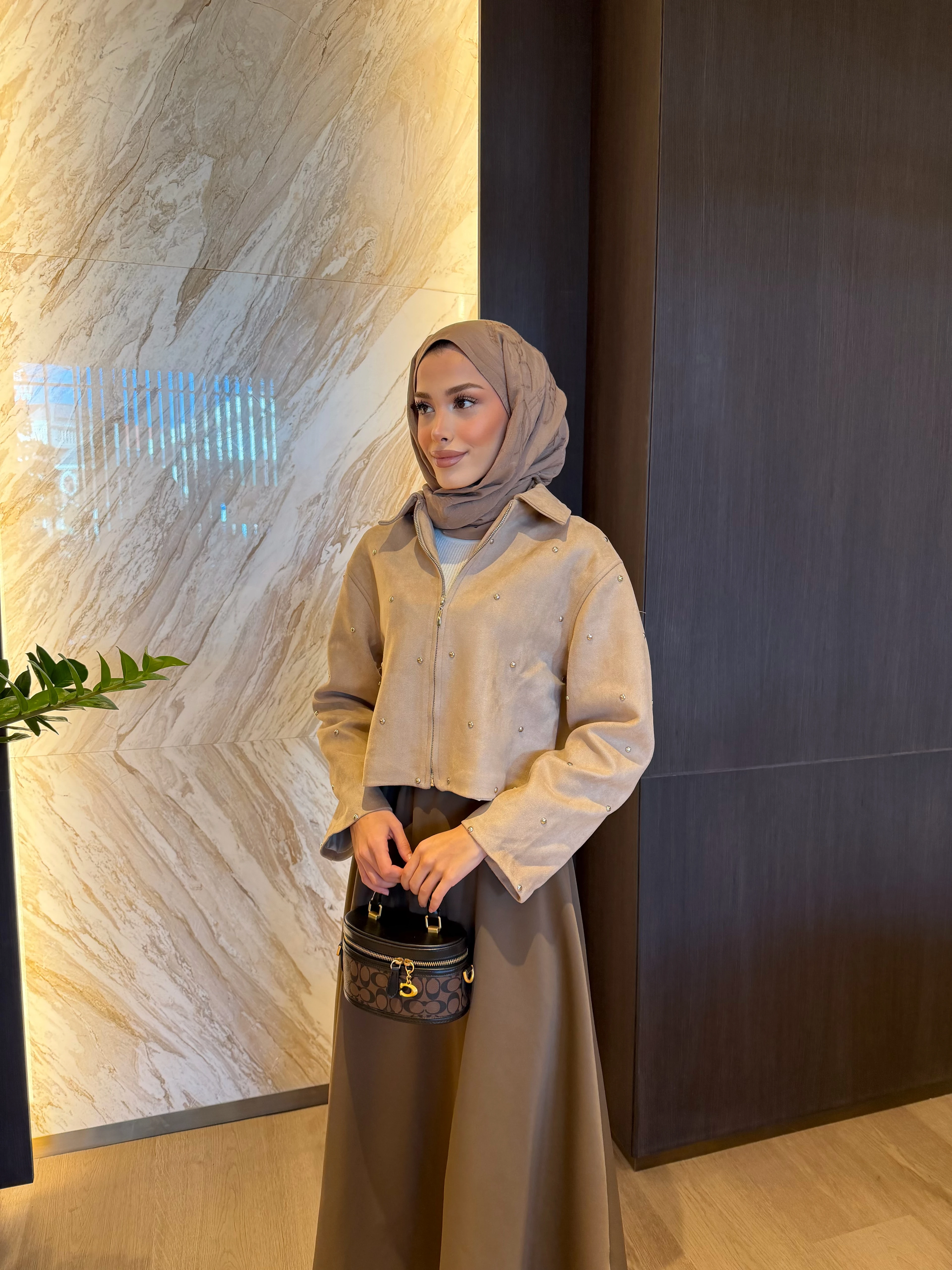 KOWBYE SÜET CEKET BEJ