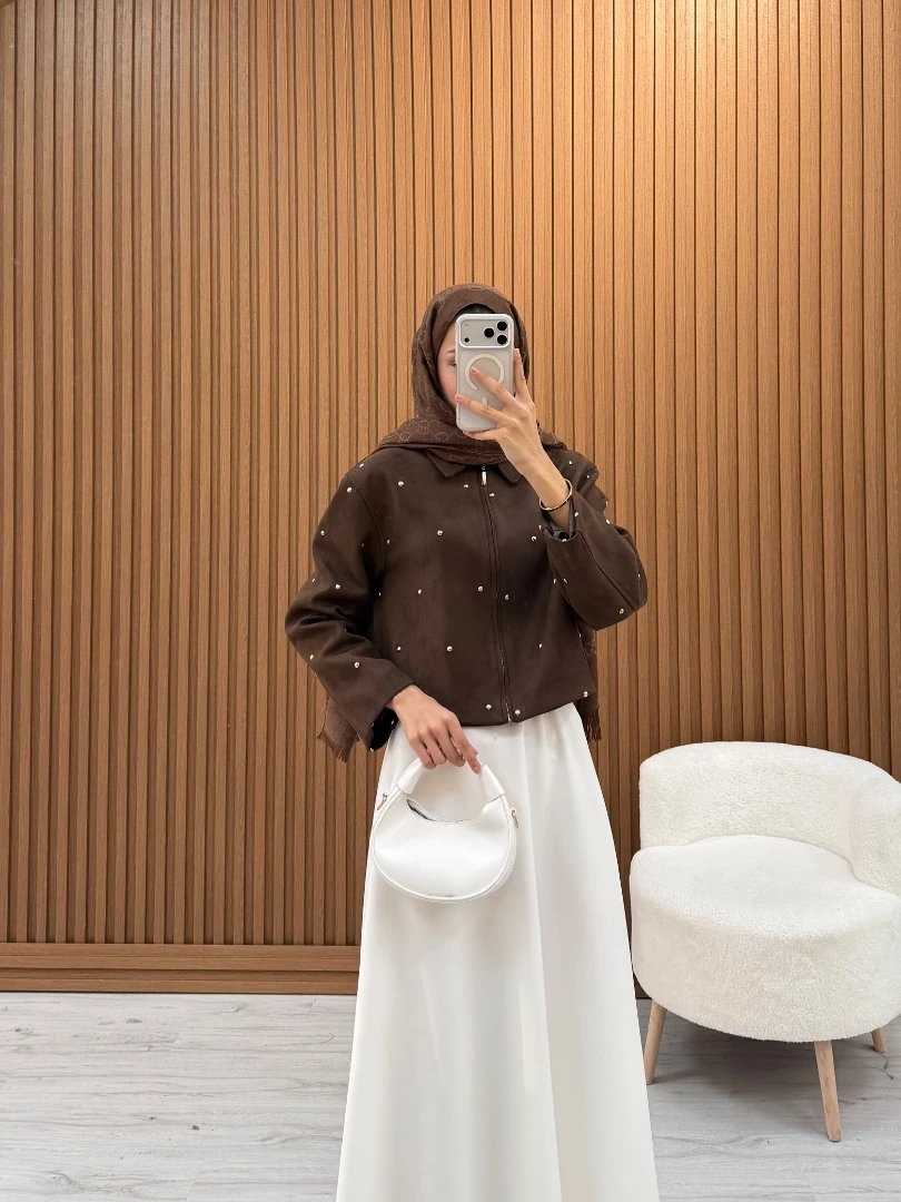 KOWBYE SÜET CEKET KAHVE