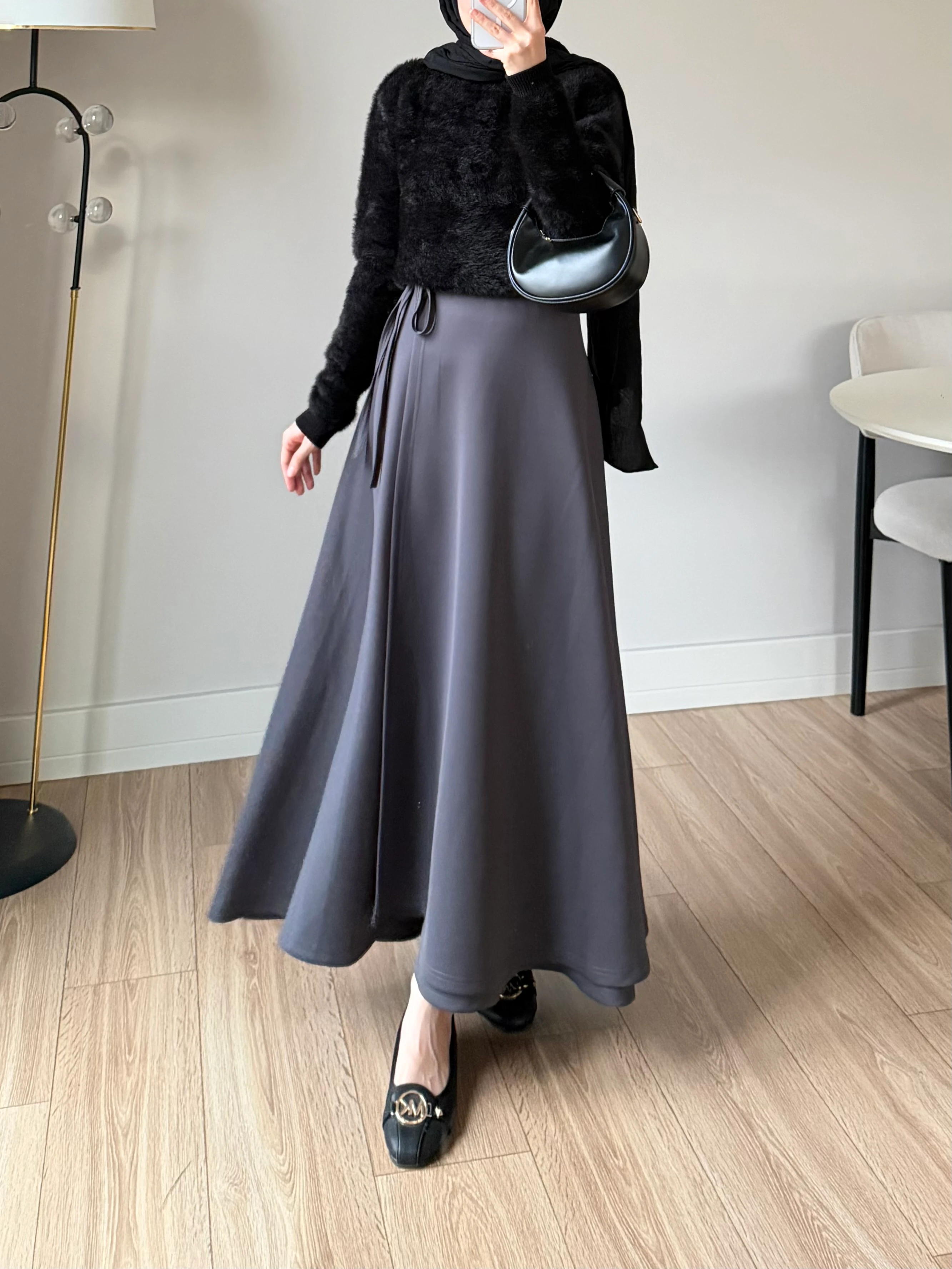 SECİTA BAĞLAMALI SCUBA ETEK ANTRASİT