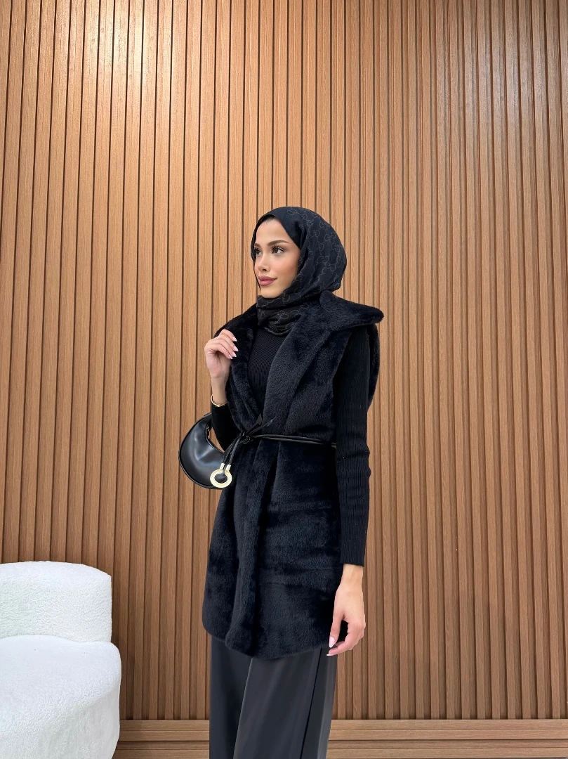 DİNARO YELEK SİYAH