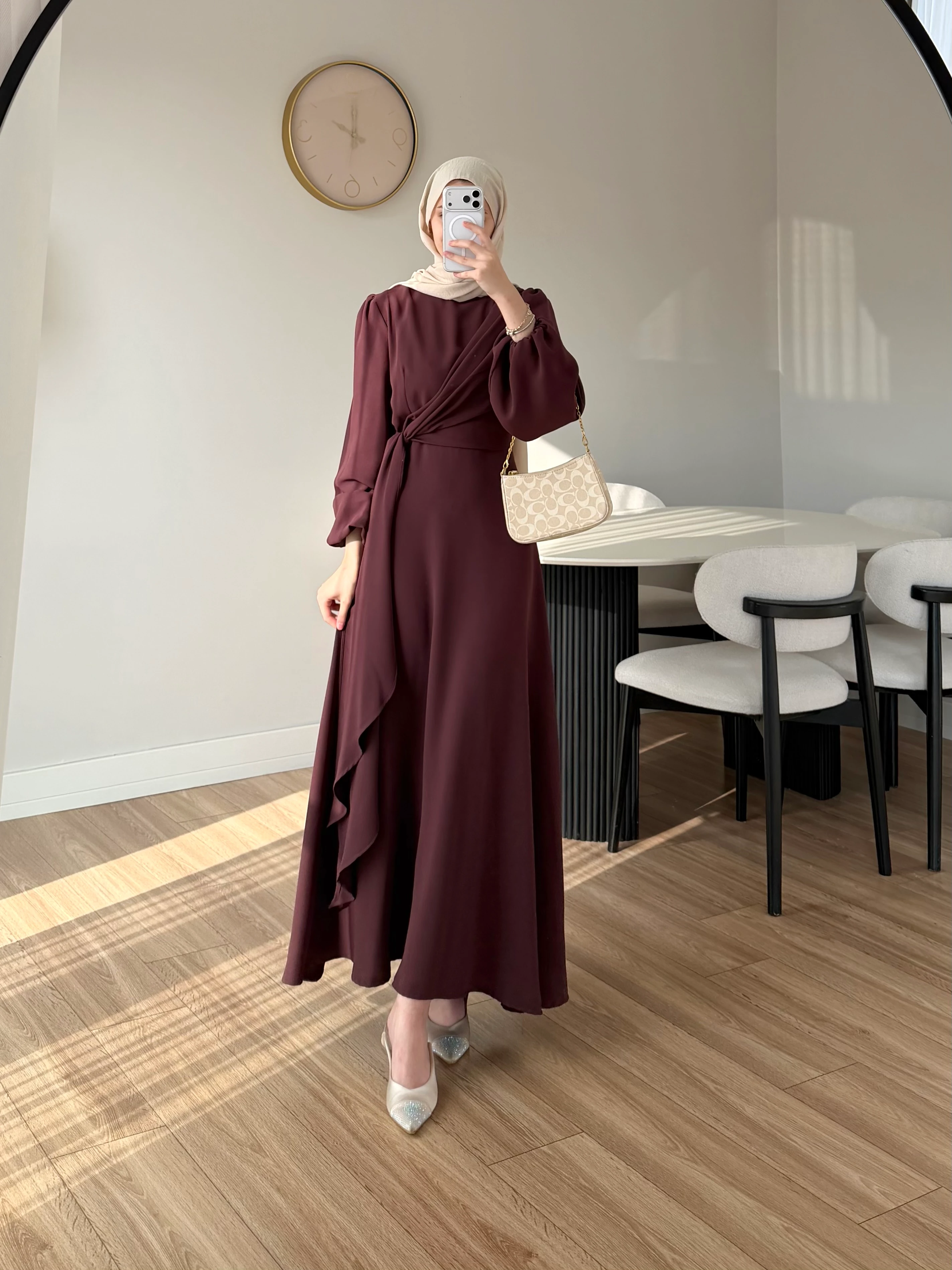 SOİNY ELBİSE GÜL KURUSU