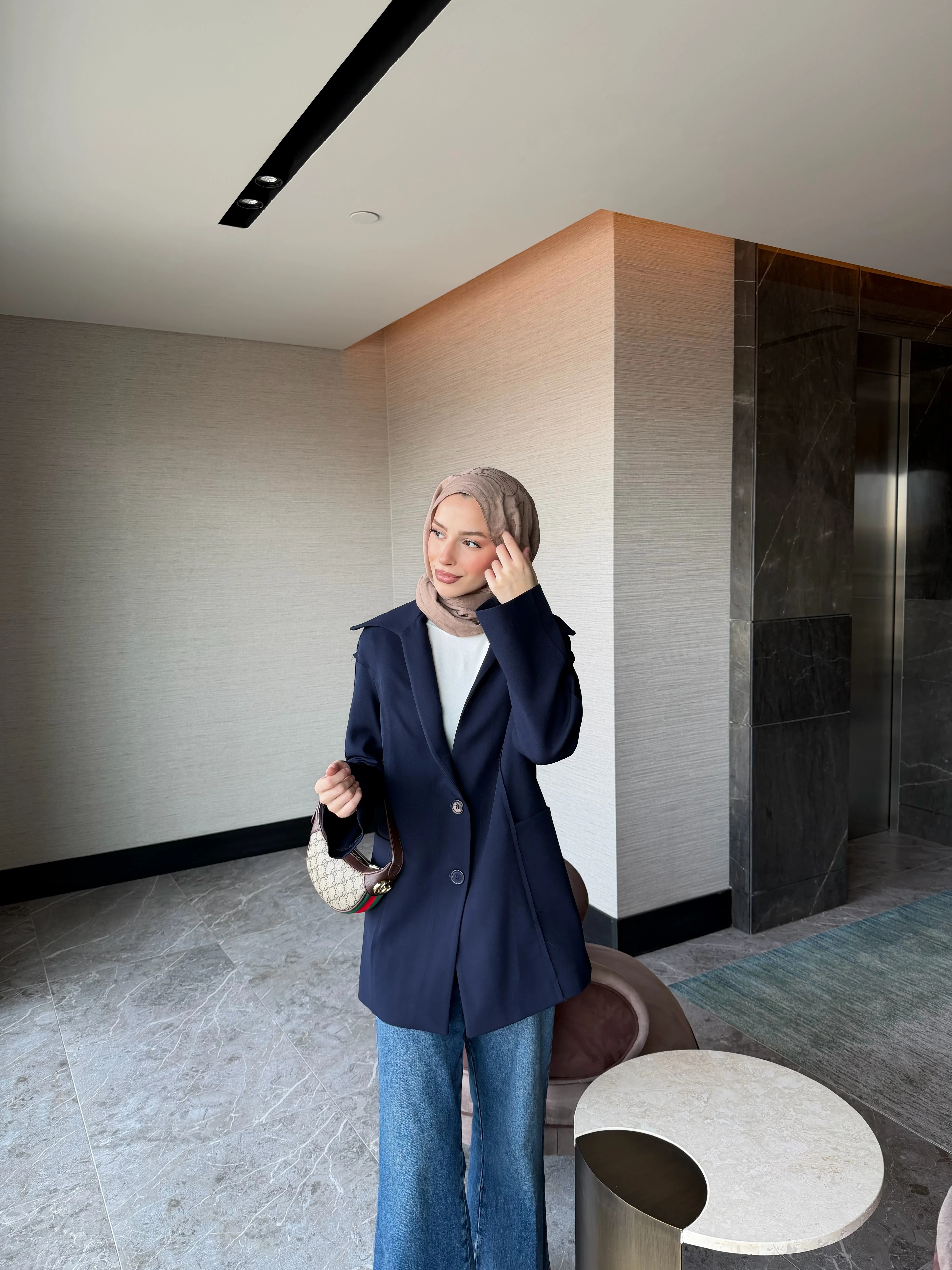 BLAZER CEKET LACİVERT