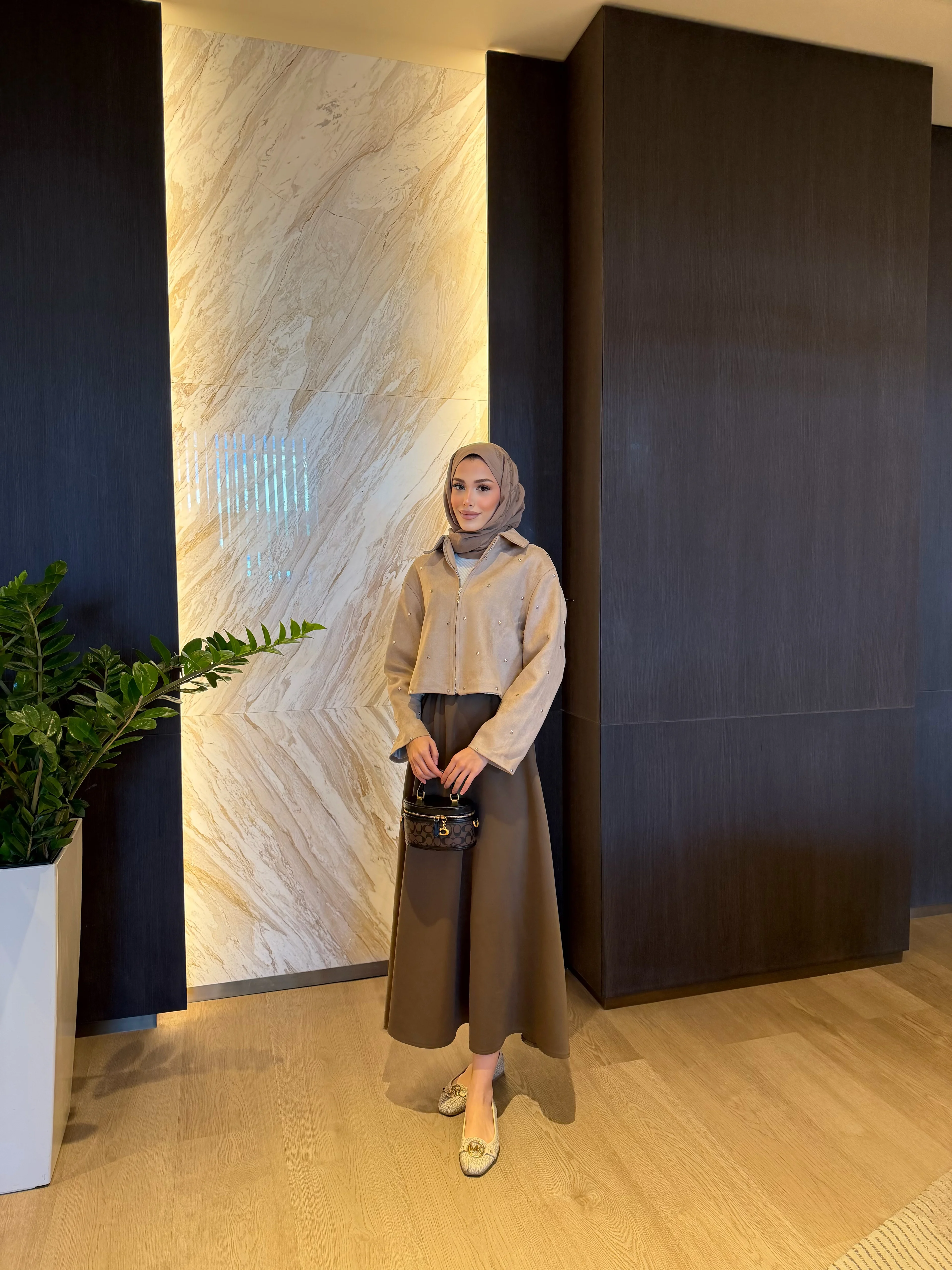 KOWBYE SÜET CEKET BEJ