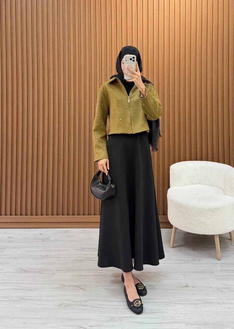 KOWBYE SÜET CEKET HAKİ