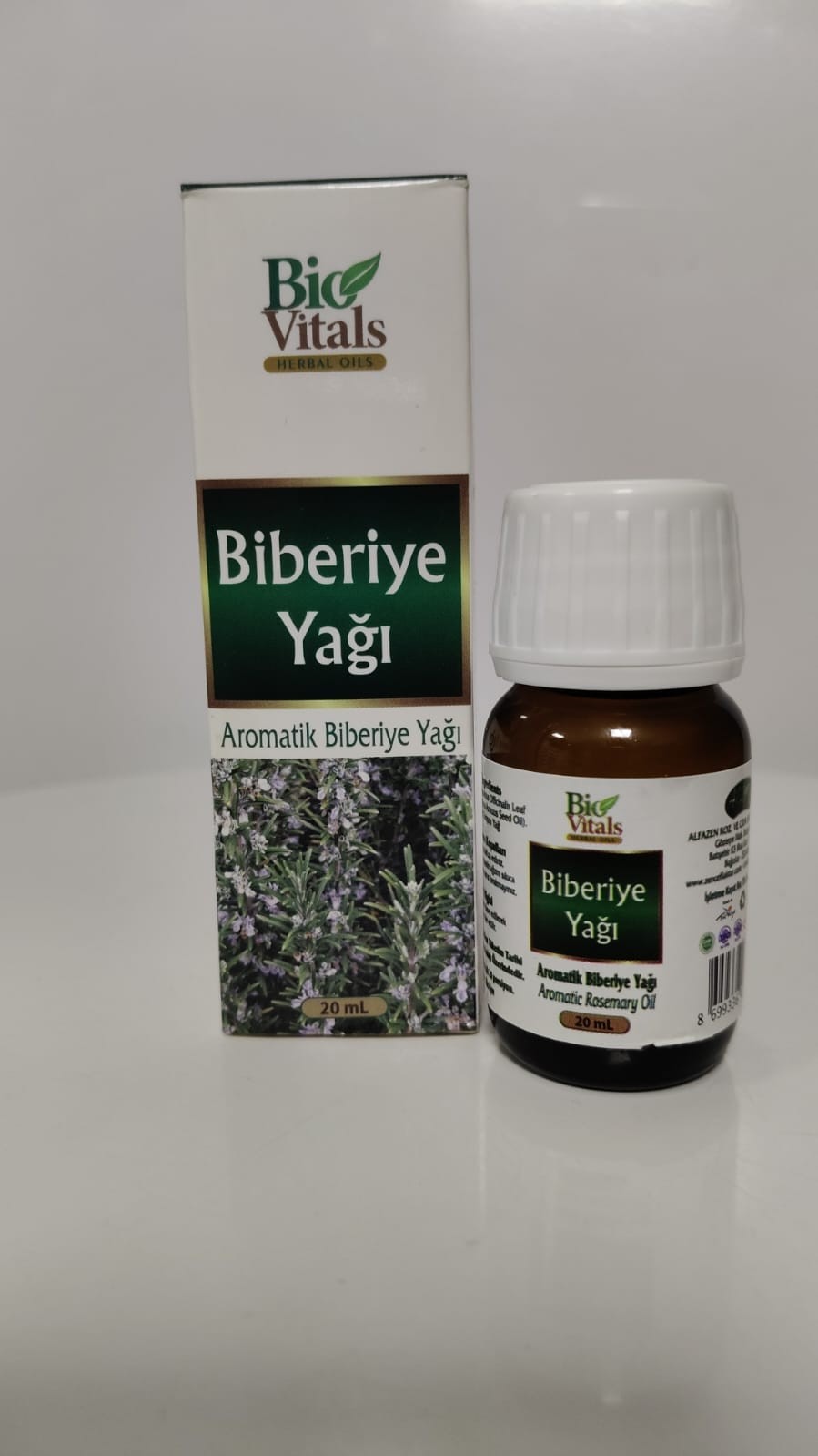 BioVitals Biberiye Yağı 20 ml