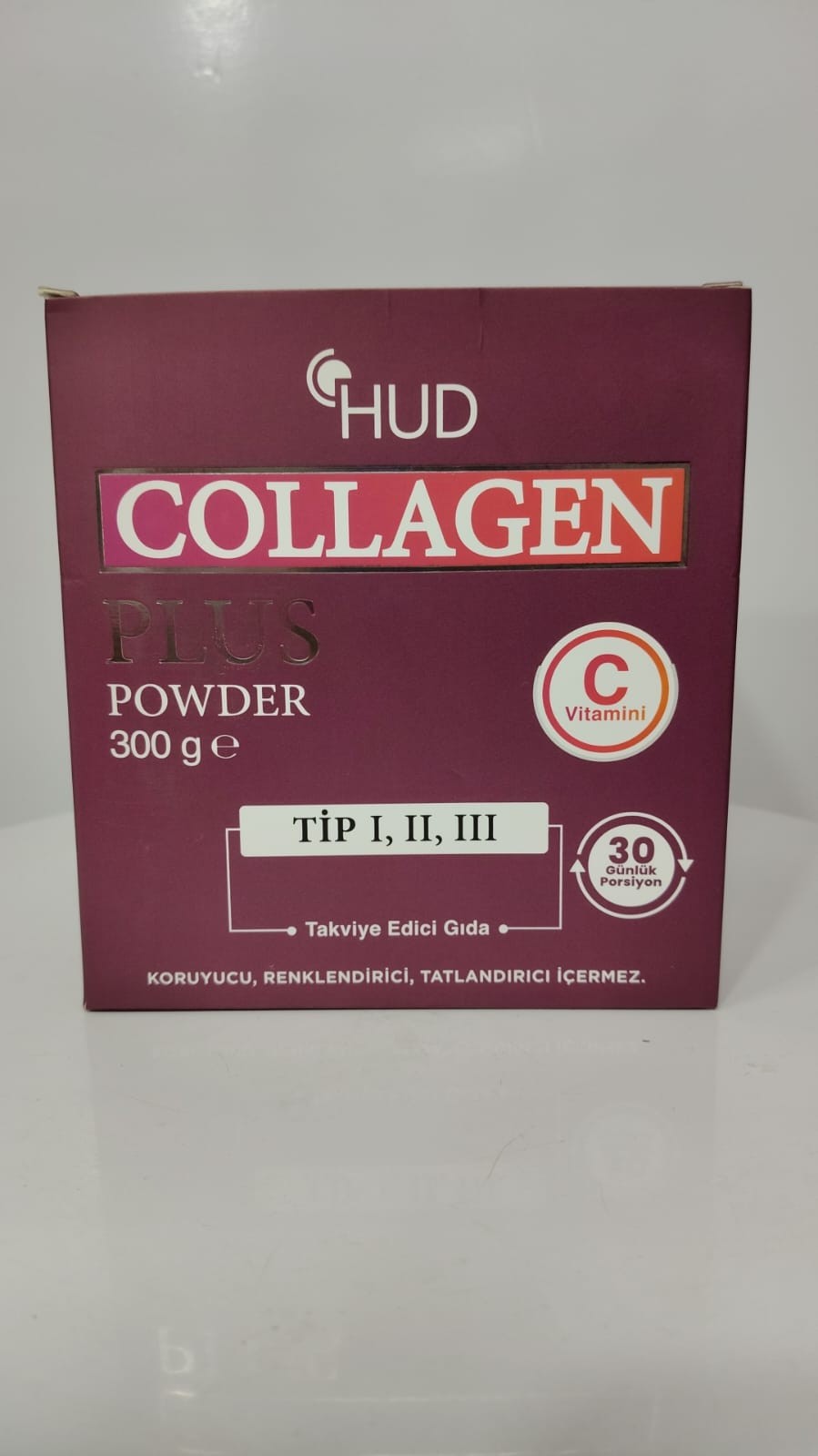 hud collagen tip 1,2,3 30 günlük toz  kullanım