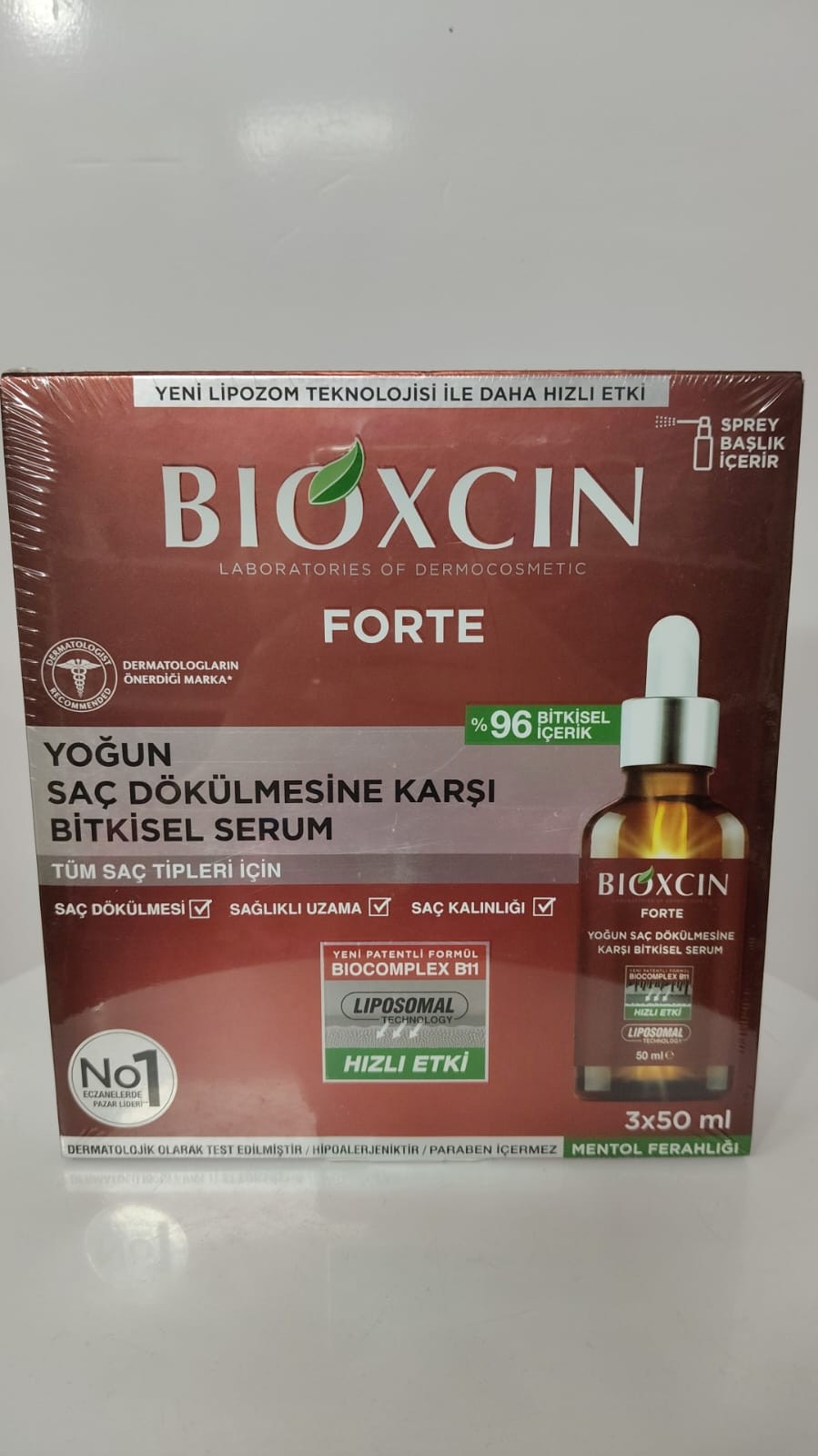 BIOXCIN FORTE HERBAL CONTENT 3*50ML