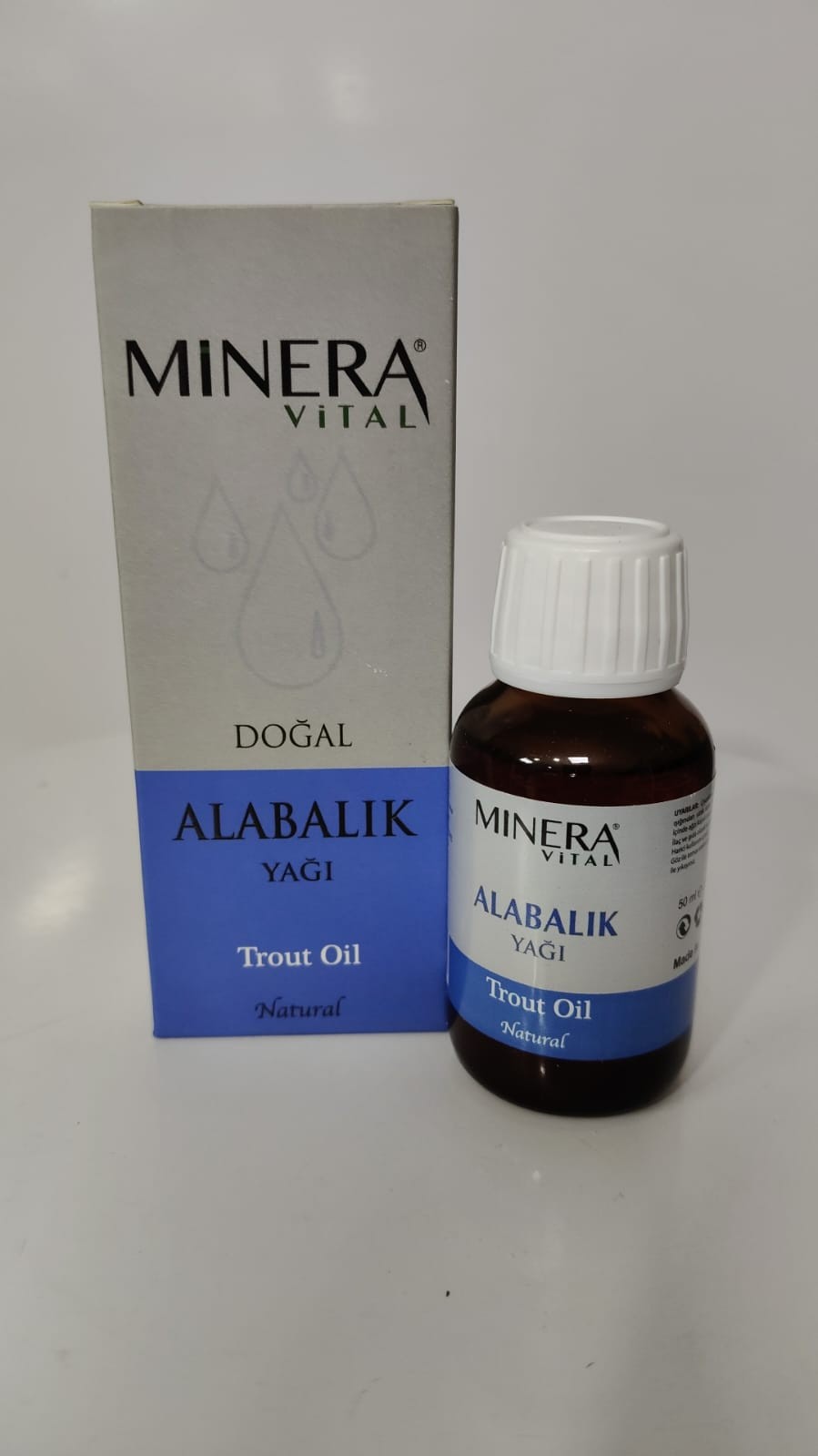 Minera vital alabalık yağı 50ml 