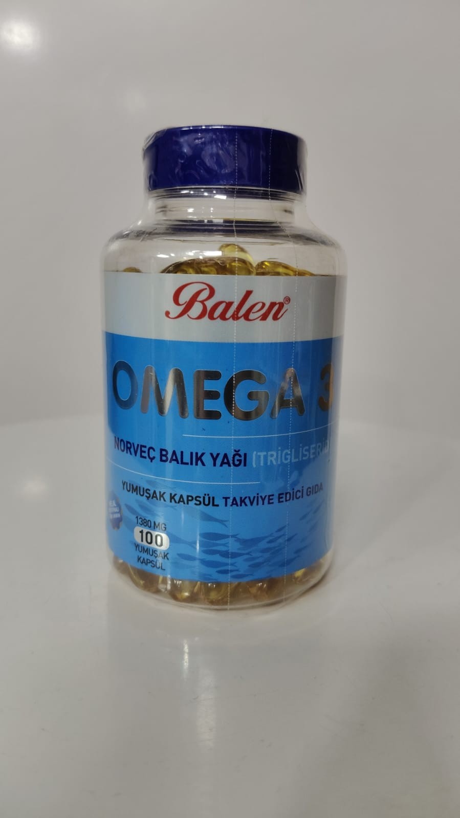 Balen Omega  3 Norveç Balık Yağı  100 Kapsül