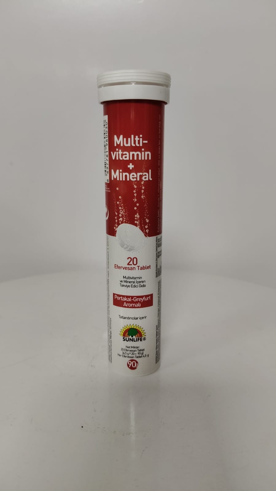 Multi-Vitamin+Mineral 20li efervesan tablet