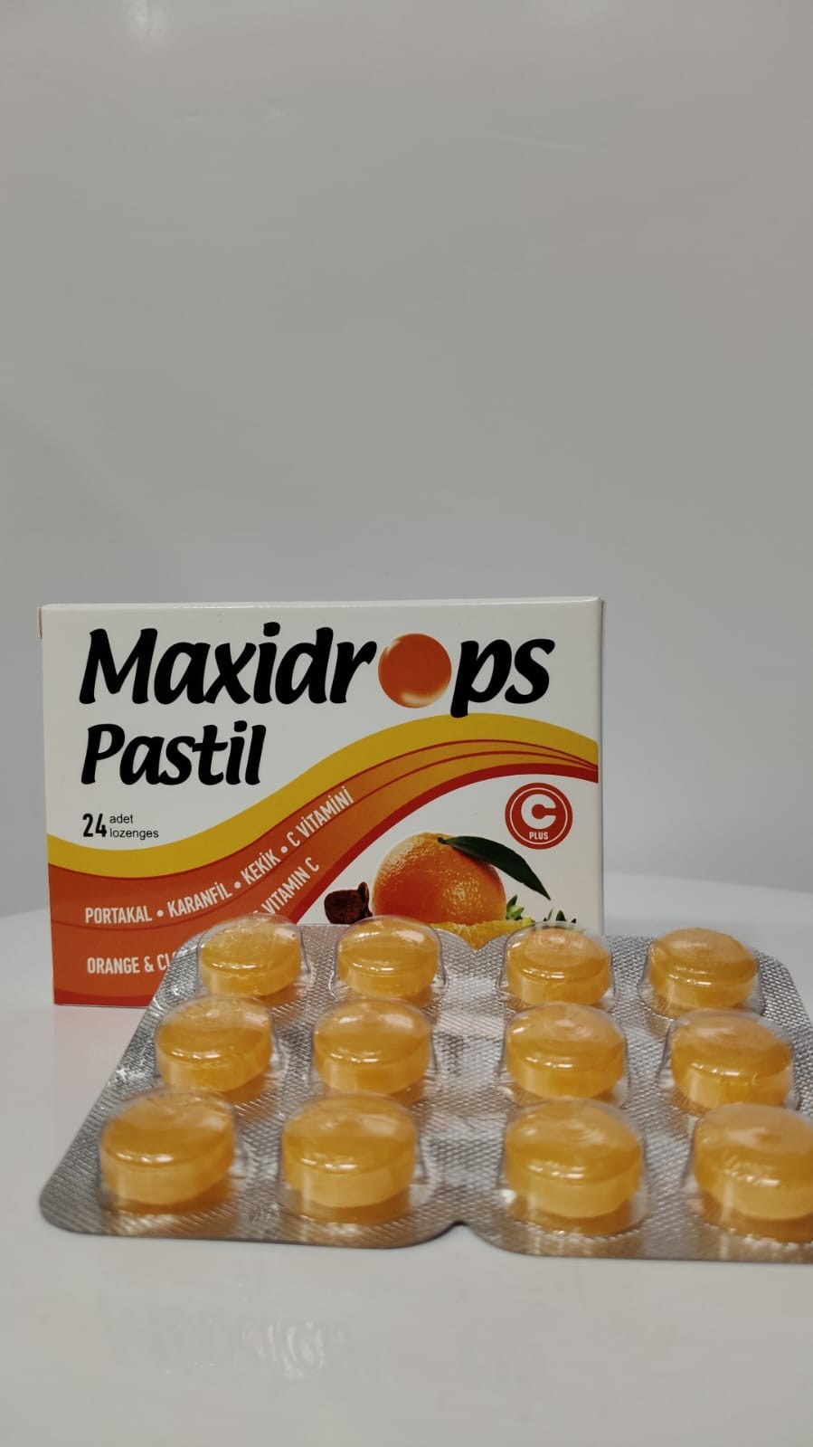 MaxiDrops Portakal Karanfil Kekik Cvitamini 