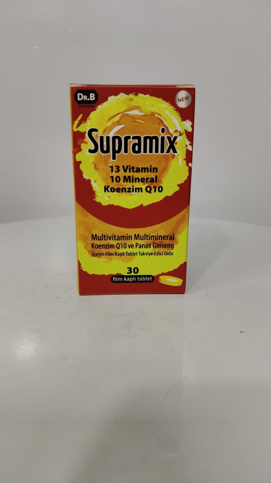 supramix 13 vitamin 10mineral koenzim Q10 30 film tablet