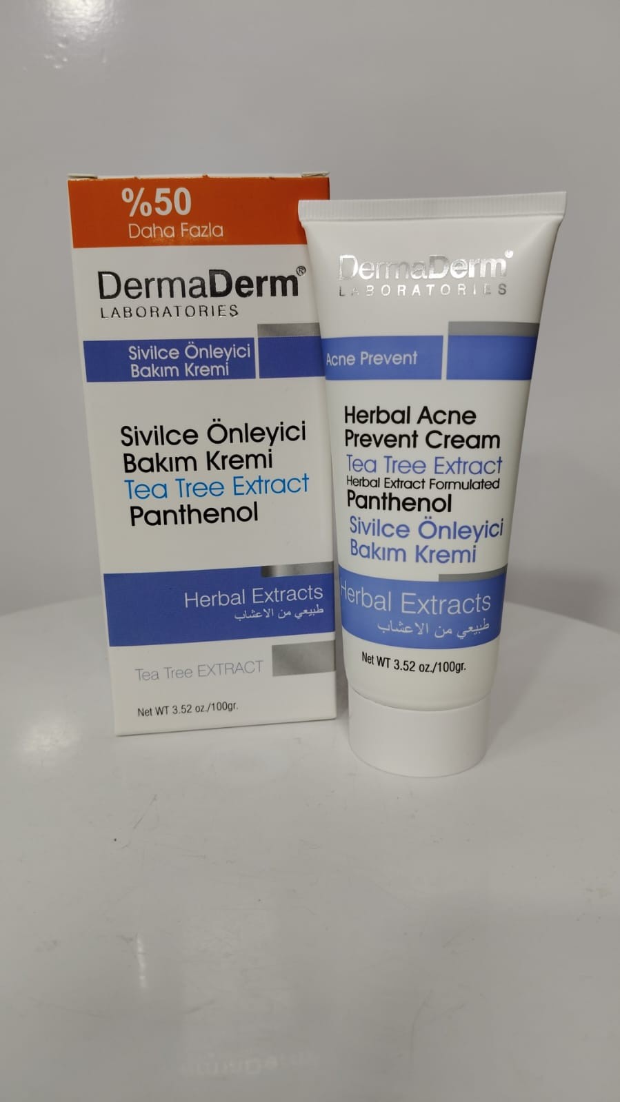 dermaderm sivilce önleyici bakım kremi 