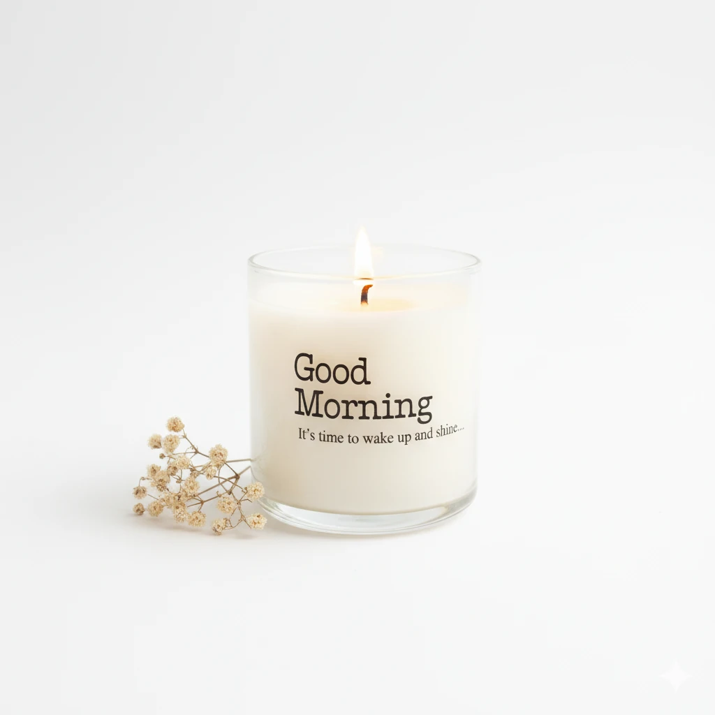 Good Morning | It's Time to Wake Up and Shine - Organik Soya Wax Mum