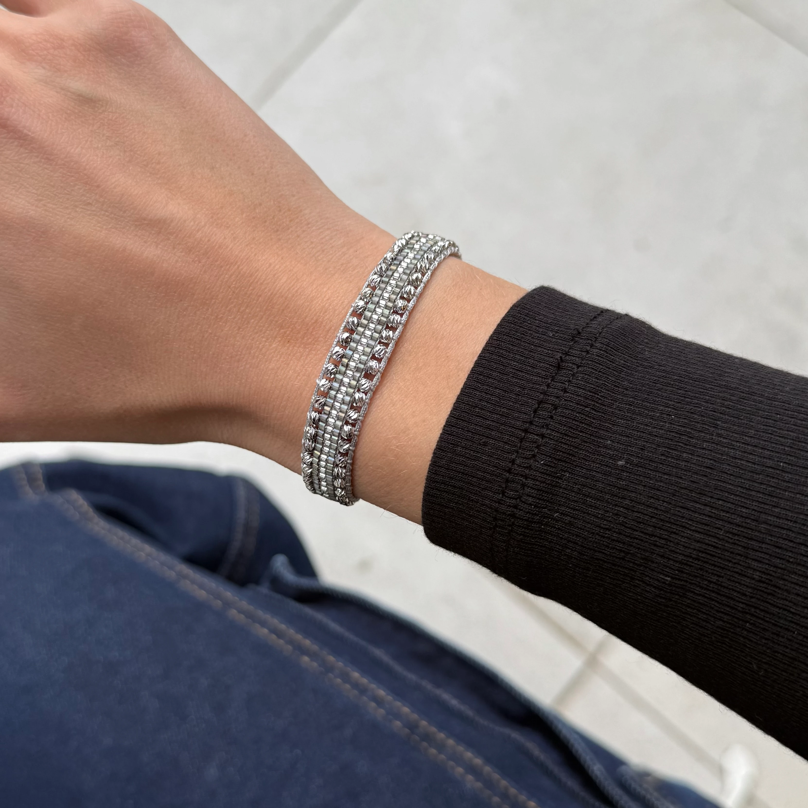 Dorika Detaylı Miyuki Bileklik