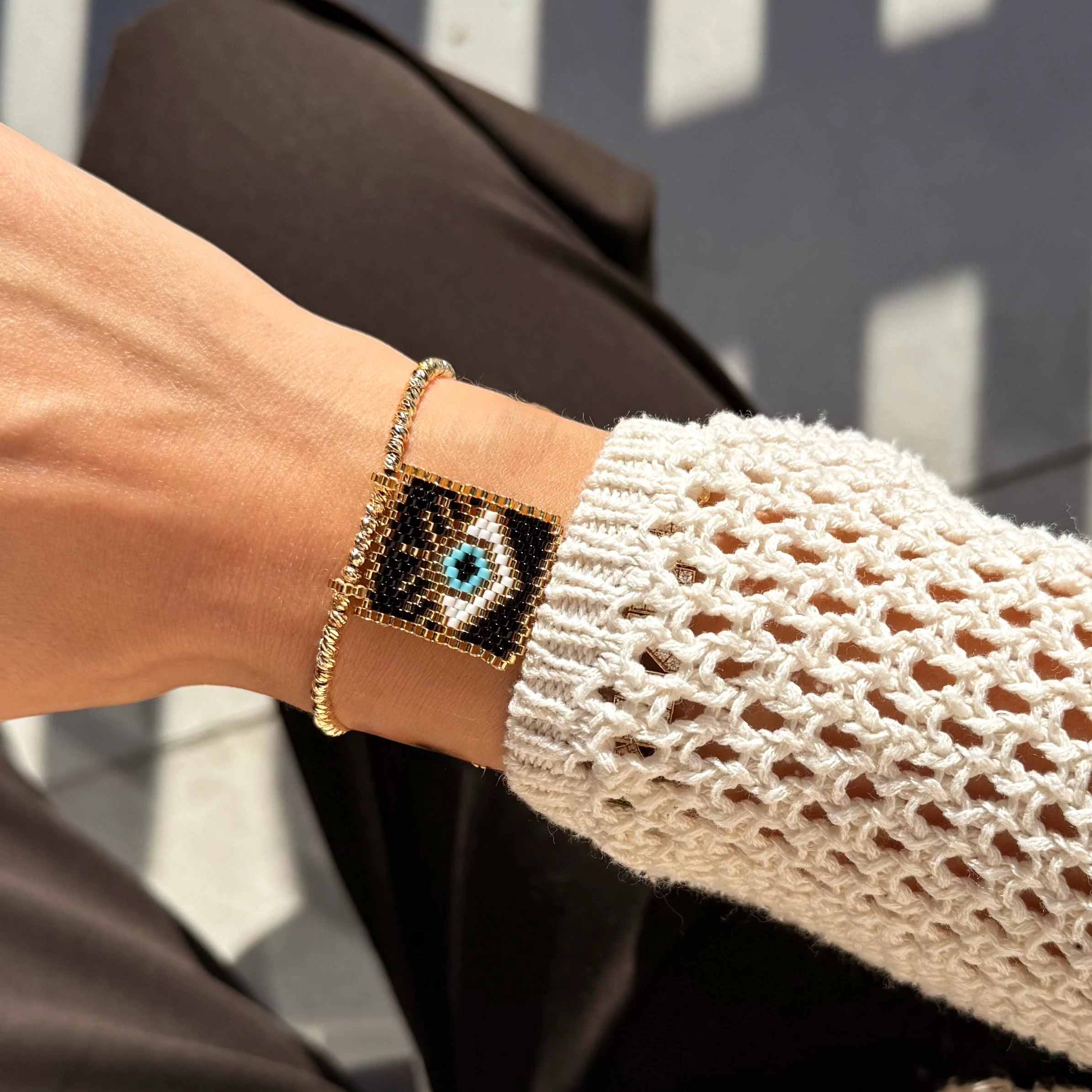 Dorika Detaylı Miyuki Bileklik