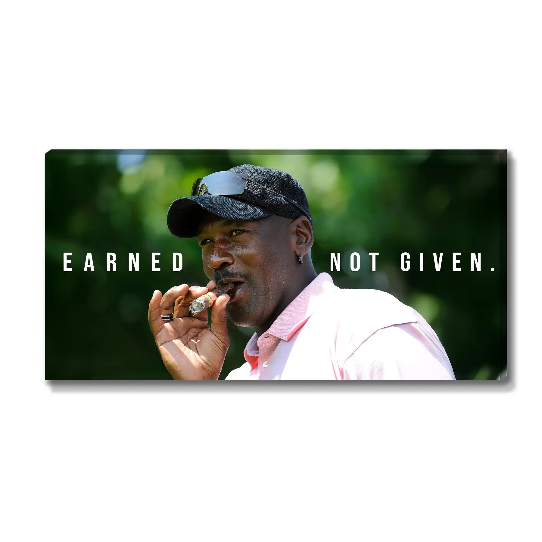 Michael Jordan - Earned Not Given Tablo - Kanvas Tablo