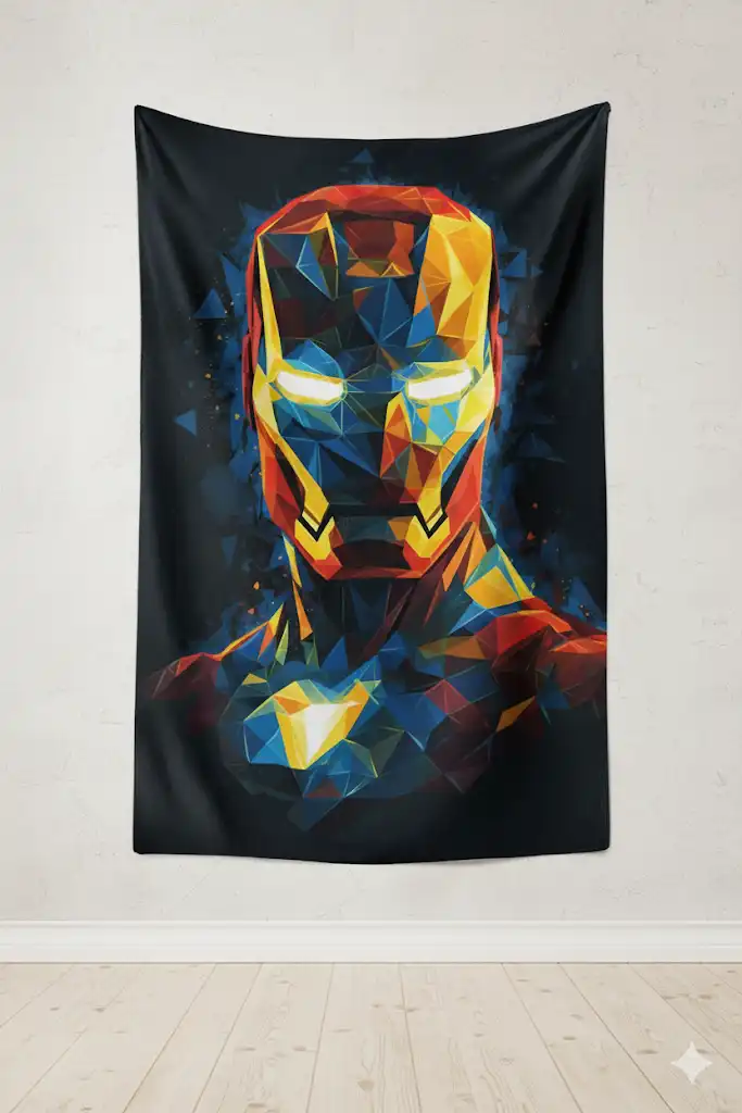 Iron Man Duvar Örtüsü - Duvar Örtüsü