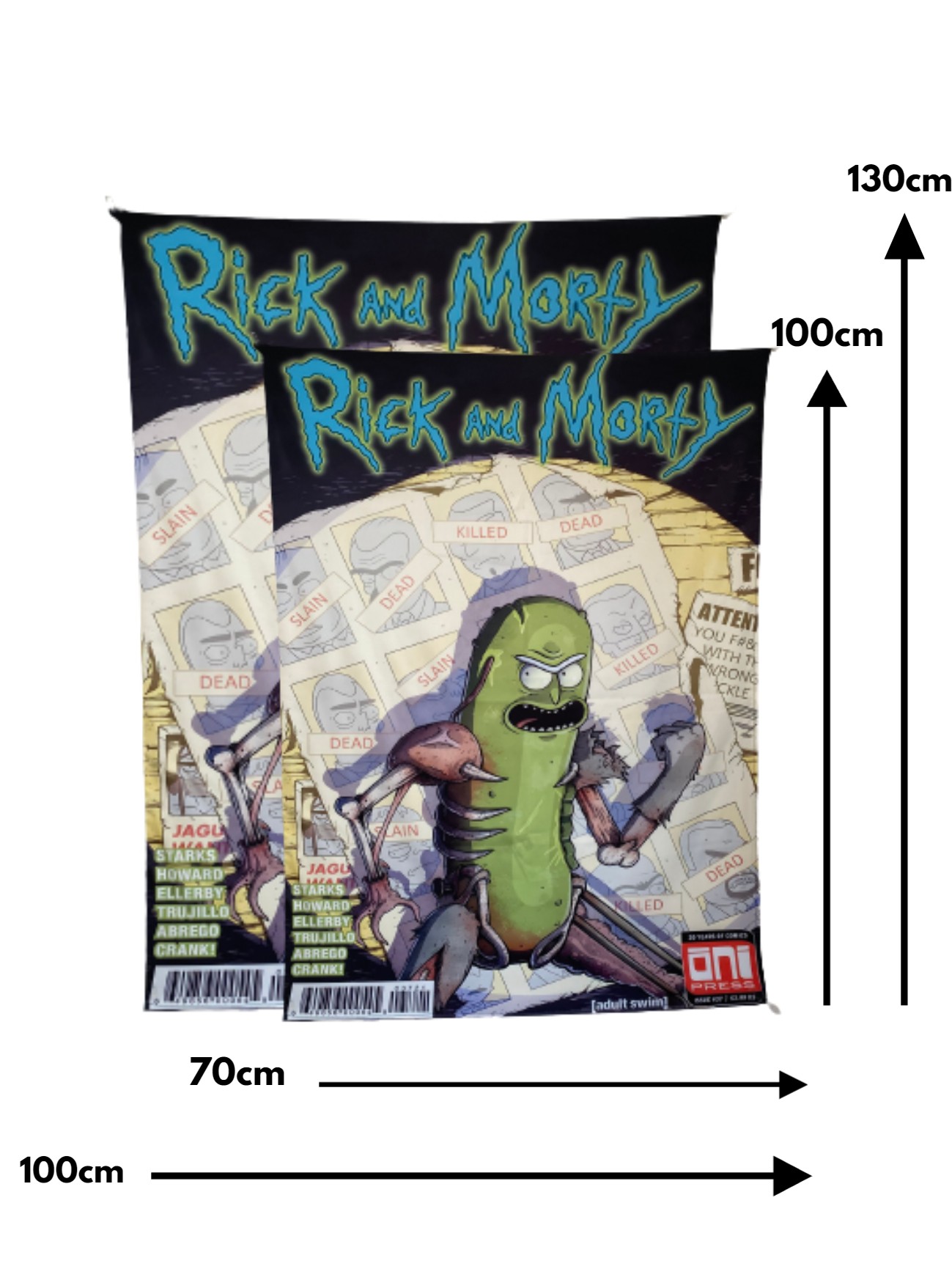 Turşu Rick - Pickle Rick Duvar Örtüsü