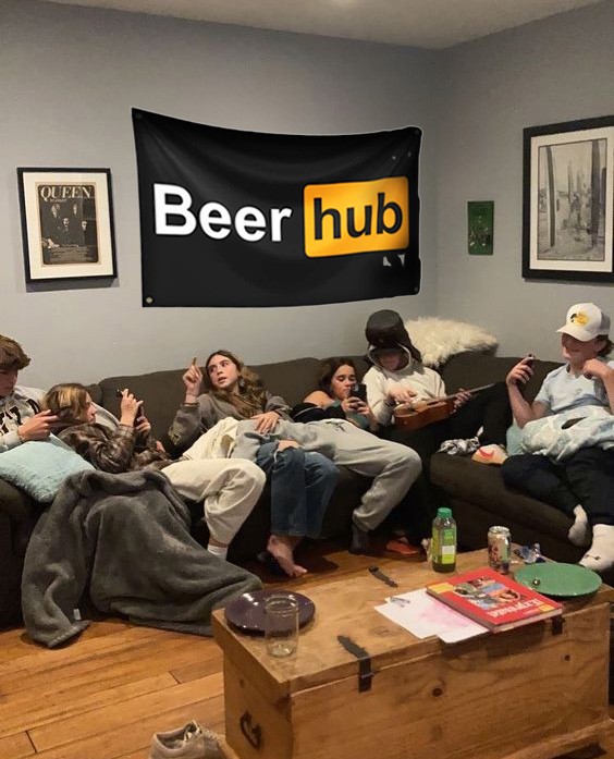 BeerHub Duvar Örtüsü