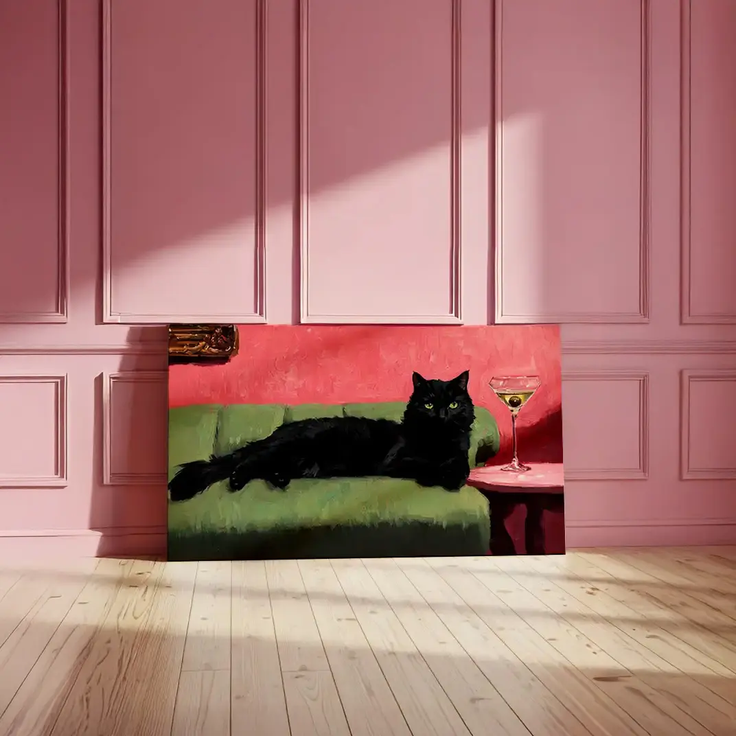 Paws & Chill - Kanvas Tablo