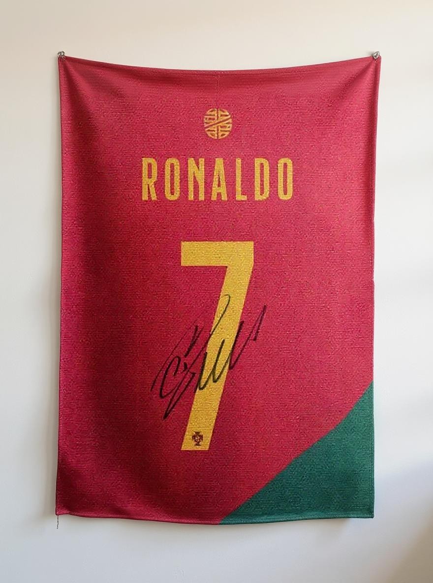 Cristiano Ronaldo 7 - Duvar Dekorasyonu  - Duvar Örtüsü