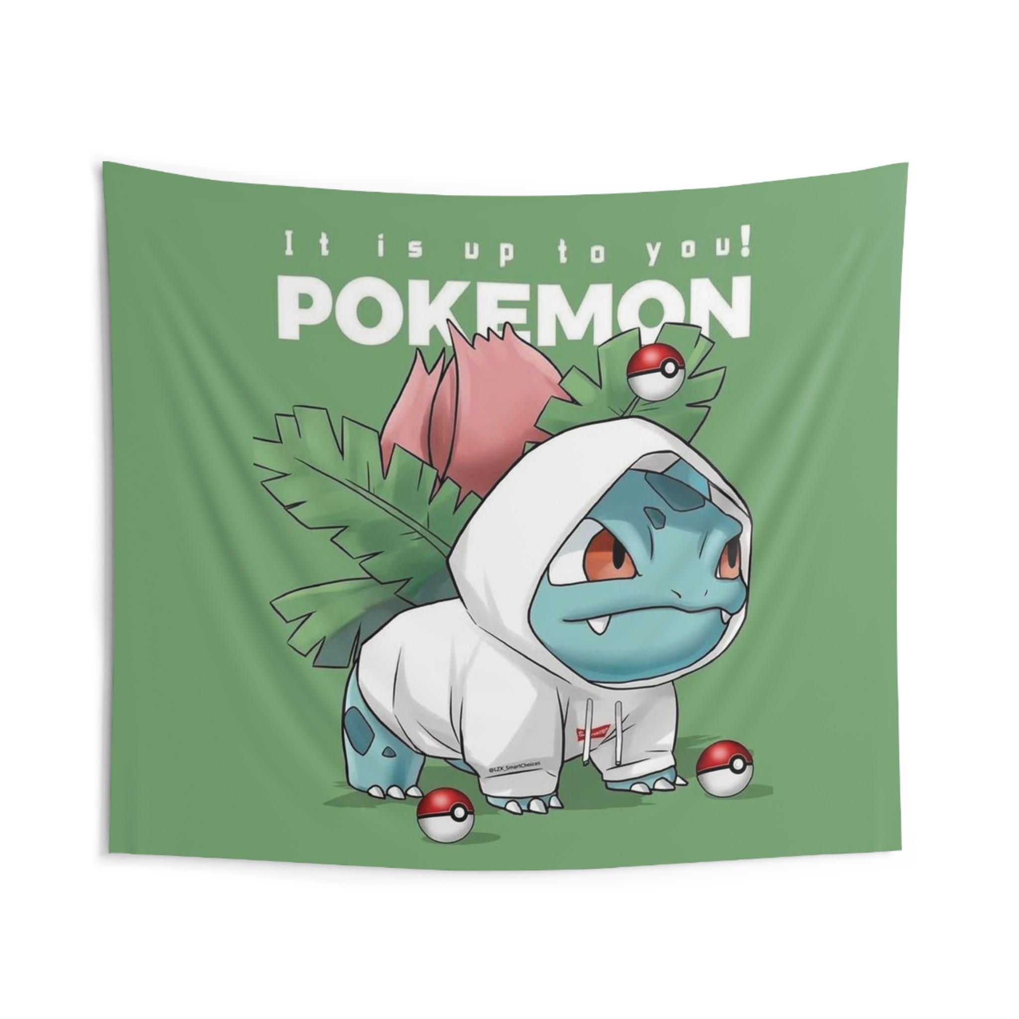 Pokemon Bulbasaur Duvar Örtüsü, Duvar Halısı