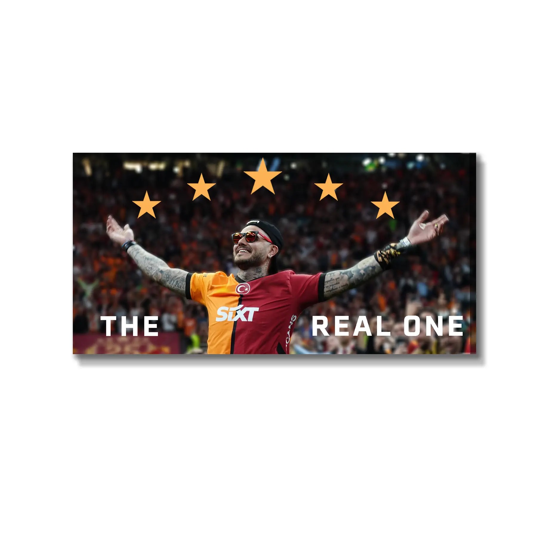 Icardi - The Real One Tablo - Kanvas Tablo