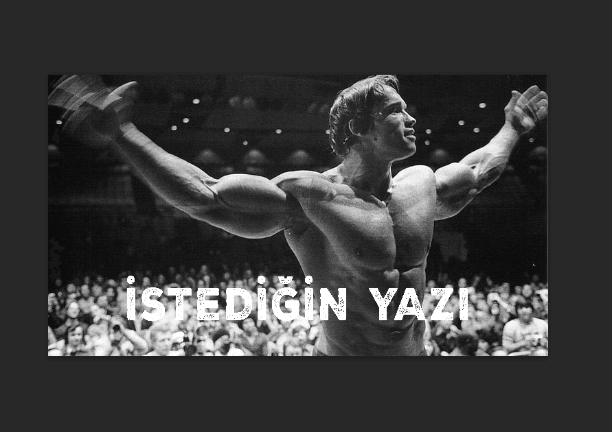 İstediğin Yazı Arnold Duvar Örtüsü