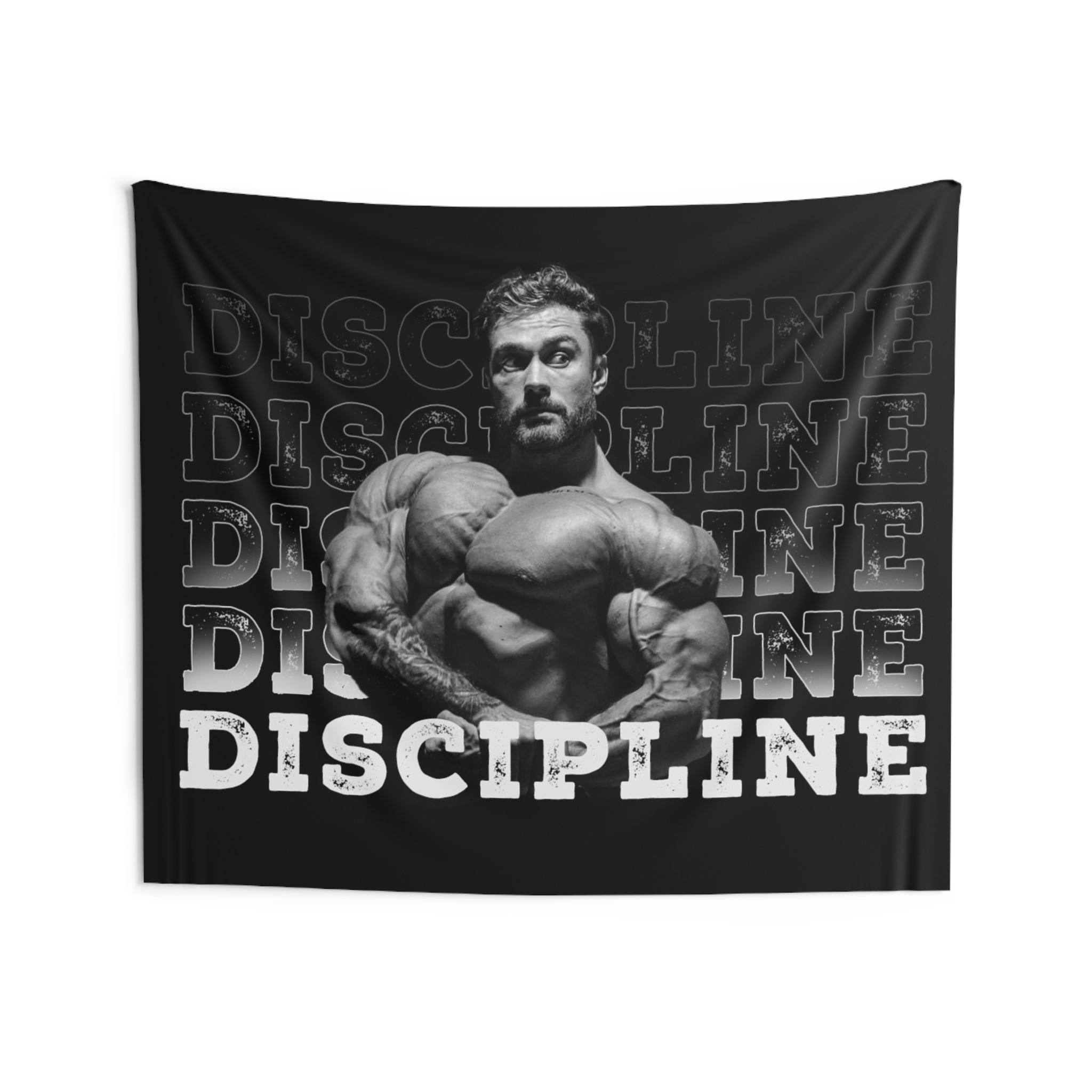 Chris Bumstead Discipline Duvar Örtüsü