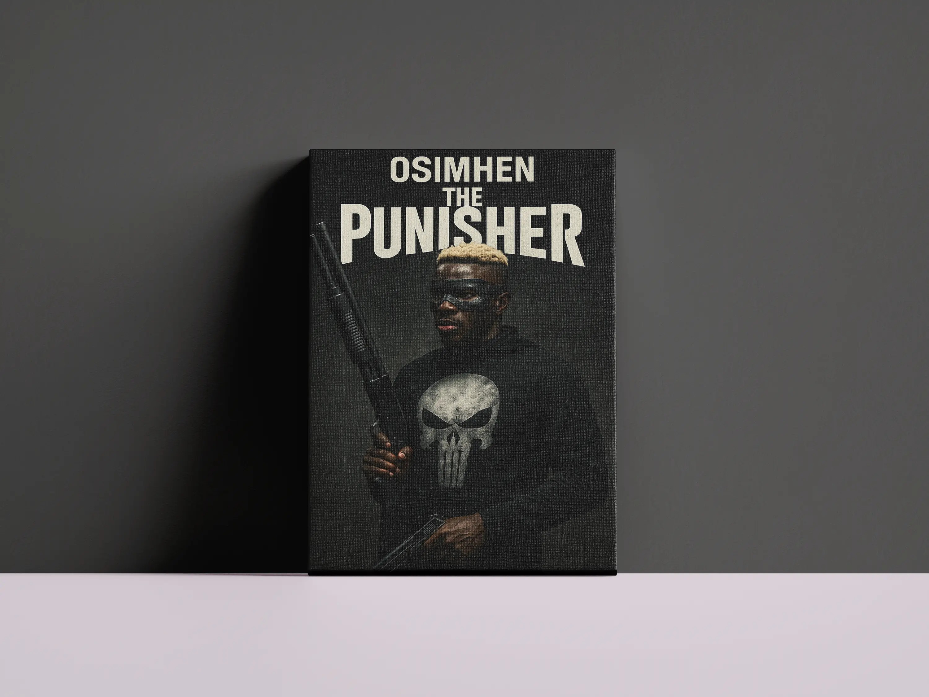 Osimhen The Punisher Dekorasyon