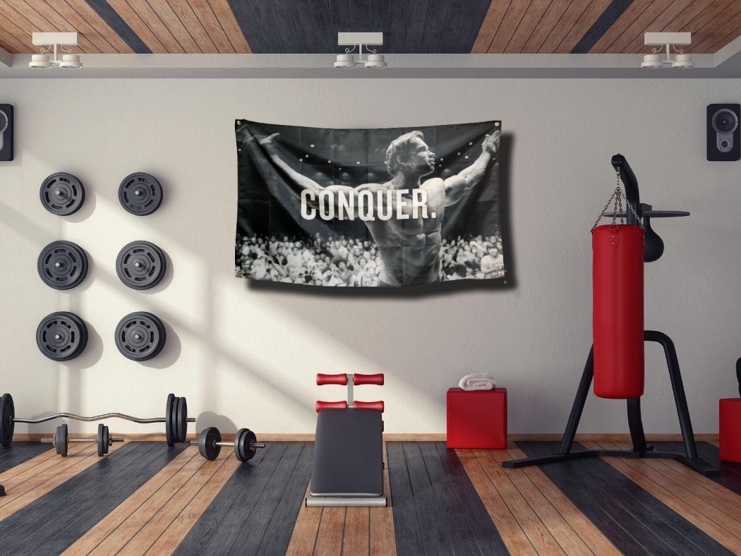 Arnold Conquer Duvar Halısı - Kanvas Tablo - Duvar Örtüsü
